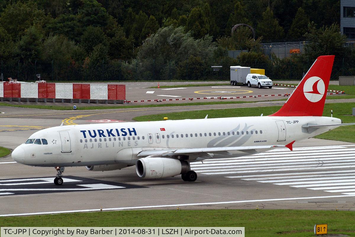 TC-JPP, 2008 Airbus A320-232 C/N 3603, Airbus A320-232 [3603] (THY Turkish Airlines) Zurich~HB 31/08/2014