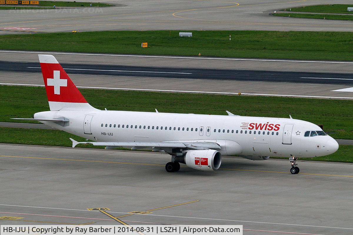 HB-IJU, 2003 Airbus A320-214 C/N 1951, Airbus A320-214 [1951] (Swiss International Air Lines) Zurich~HB 31/08/2014