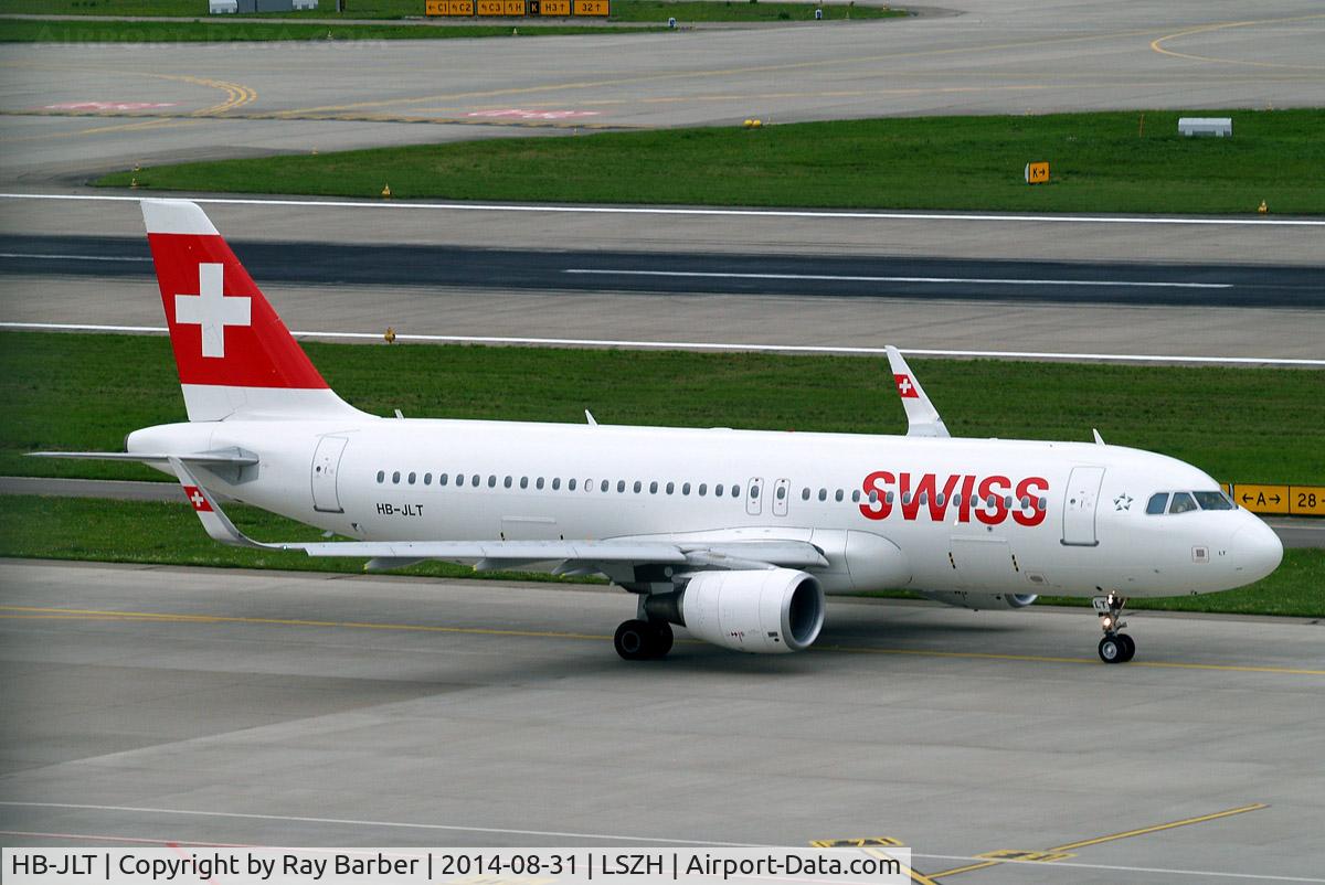 HB-JLT, 2013 Airbus A320-214 C/N 5518, Airbus A320-214(SL) [5518] (Swiss International Air Lines) Zurich~HB 31/08/2014