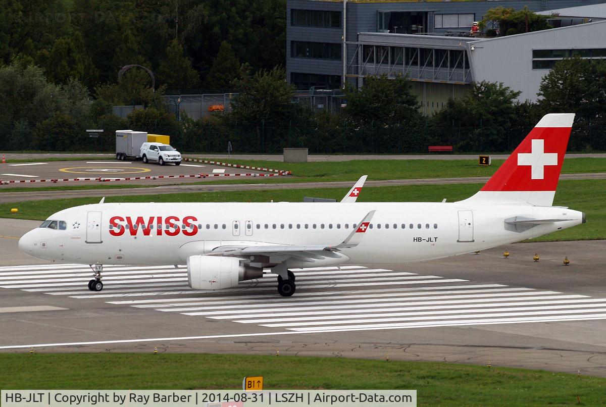 HB-JLT, 2013 Airbus A320-214 C/N 5518, Airbus A320-214(SL) [5518] (Swiss International Air Lines) Zurich~HB 31/08/2014