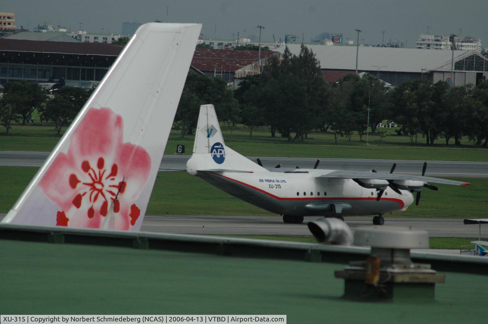 XU-315, Antonov An-12BP C/N 2400702, Photographed at Bangkok Don Muang Airport in 2006