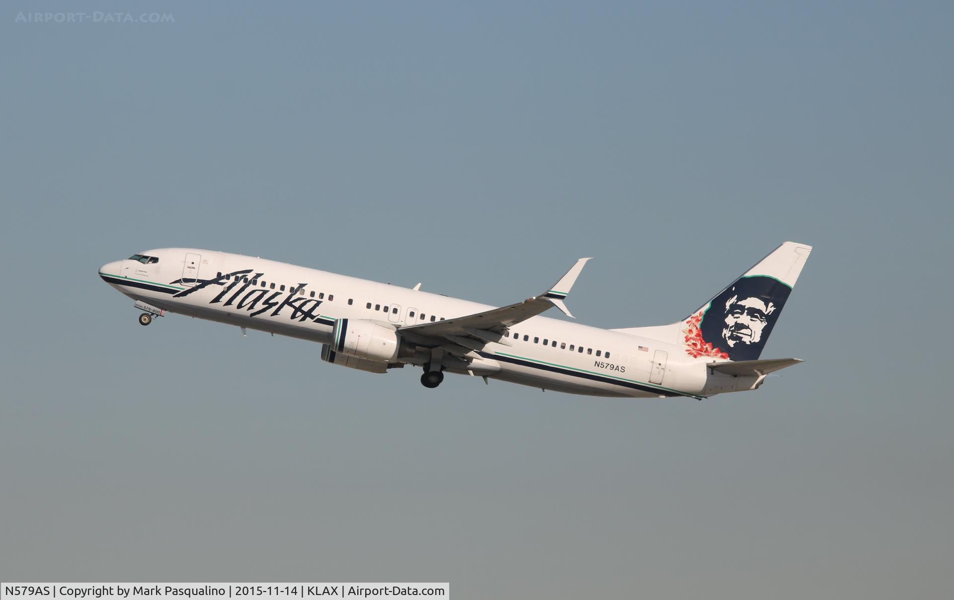 N579AS, 2007 Boeing 737-890 C/N 35187, Boeing 737-800