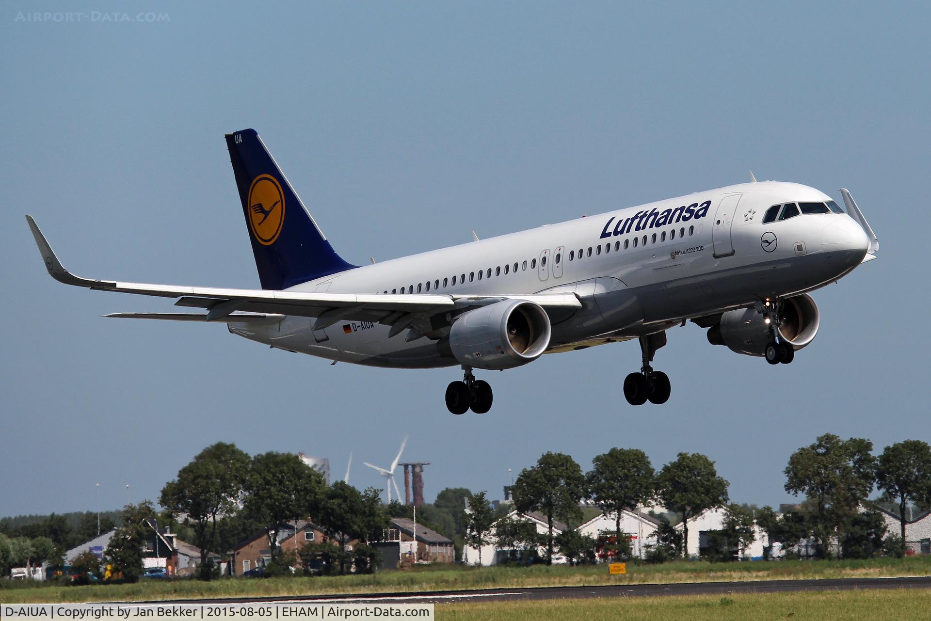D-AIUA, 2013 Airbus A320-214 C/N 5935, Schiphol, Polderbaan