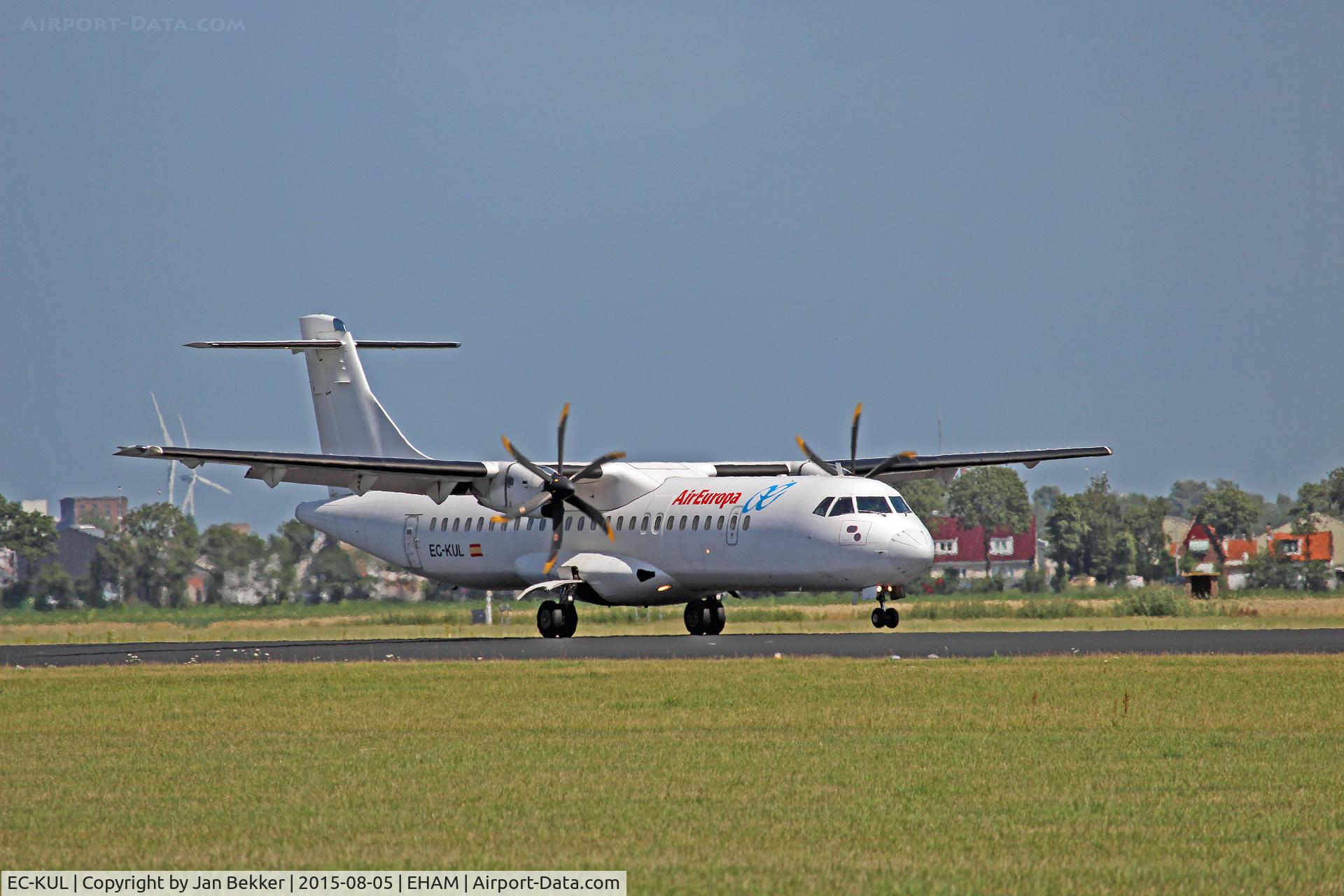 EC-KUL, 2008 ATR 72-212A C/N 809, Schiphol, Polderbaan