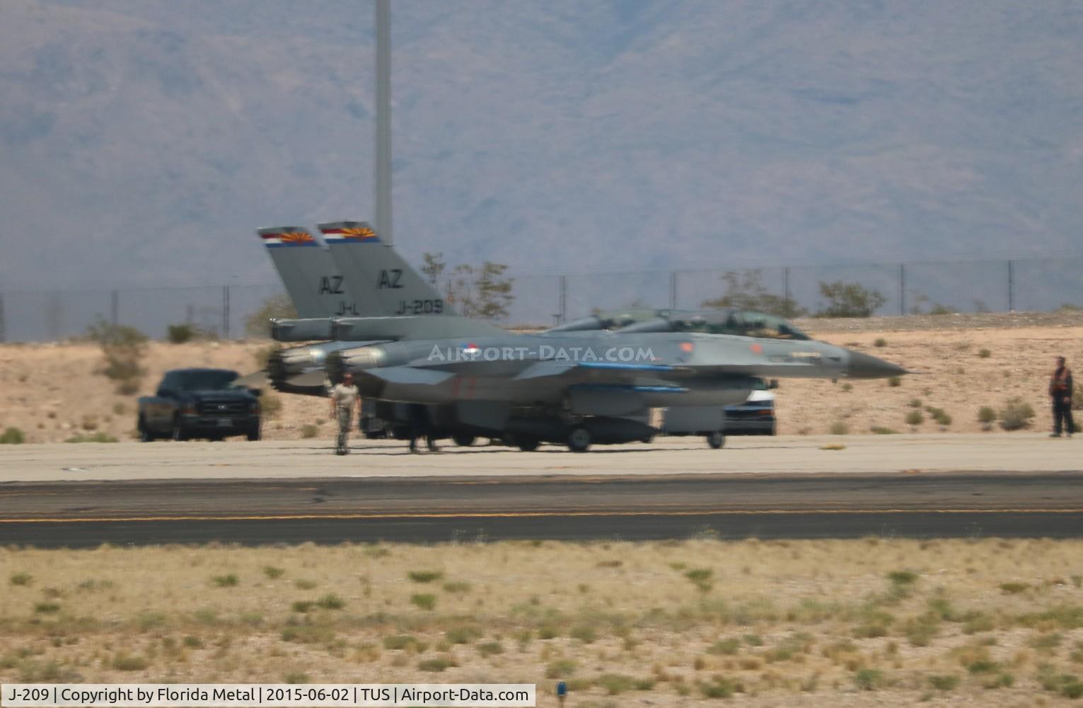 J-209, 1983 General Dynamics F-16BM Fighting Falcon C/N 6E-28, Dutch F-16BM