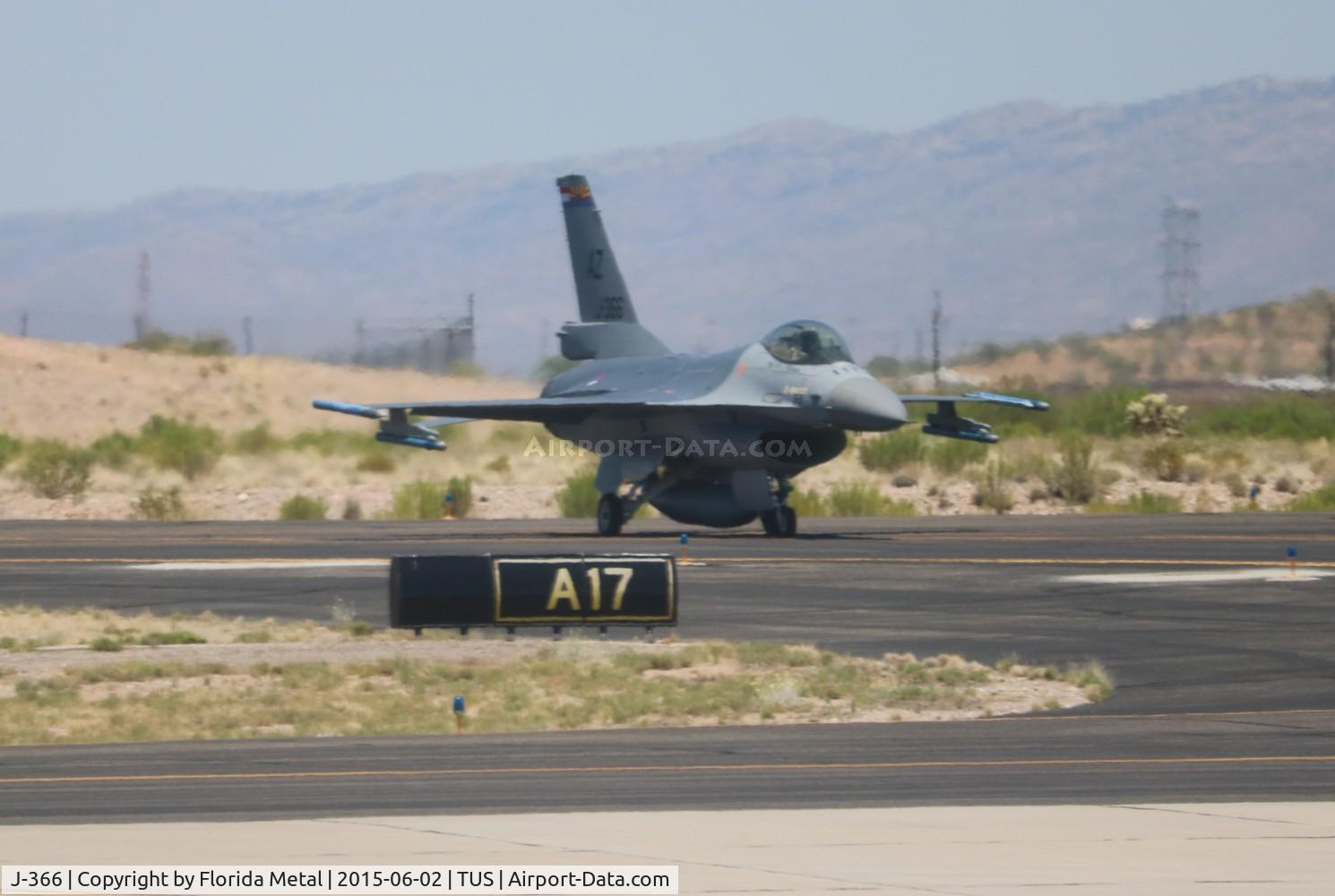 J-366, Fokker F-16A Fighting Falcon C/N 6D-123, Dutch F-16A