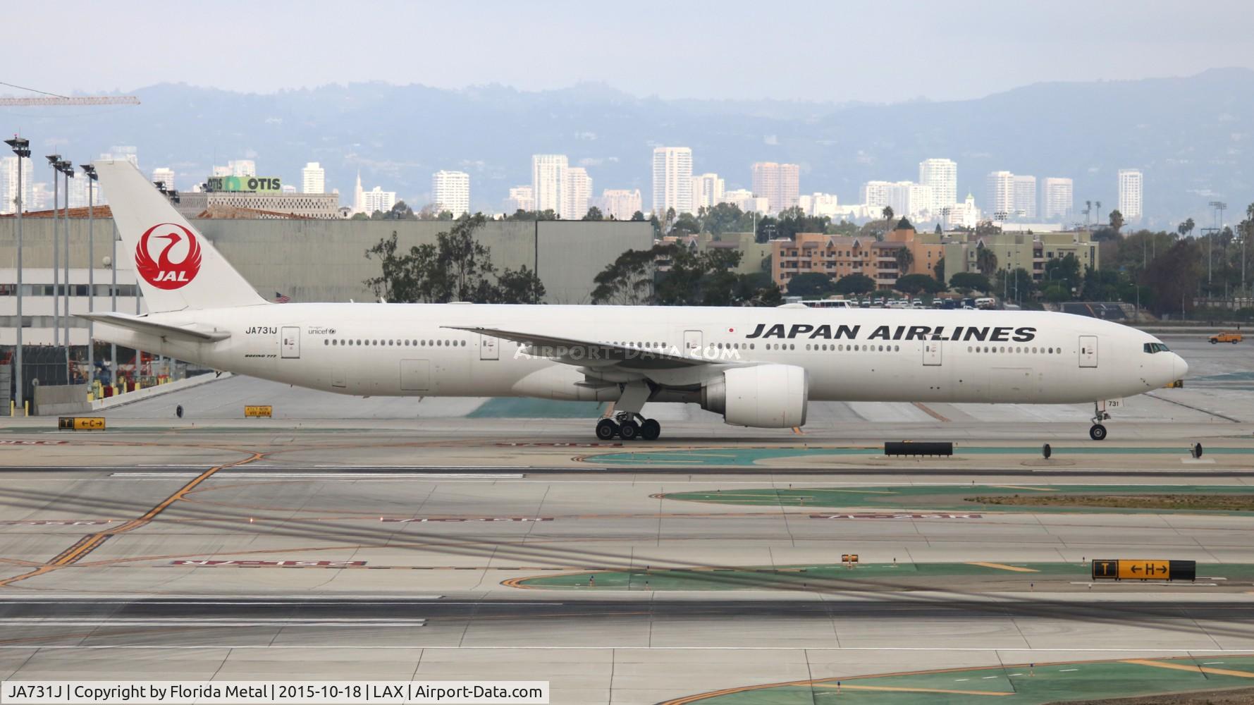 JA731J, 2003 Boeing 777-346/ER C/N 32431, Japan Airlines