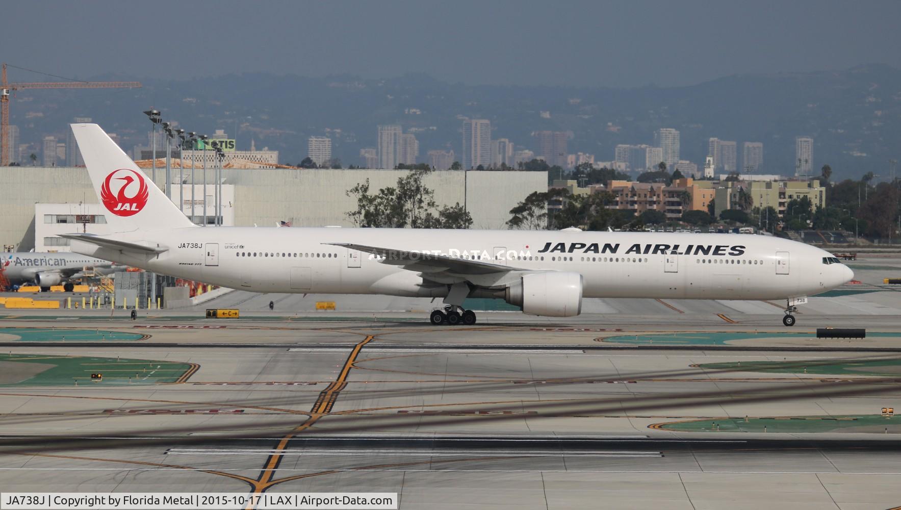 JA738J, 2008 Boeing 777-346/ER C/N 32436, Japan Airlines