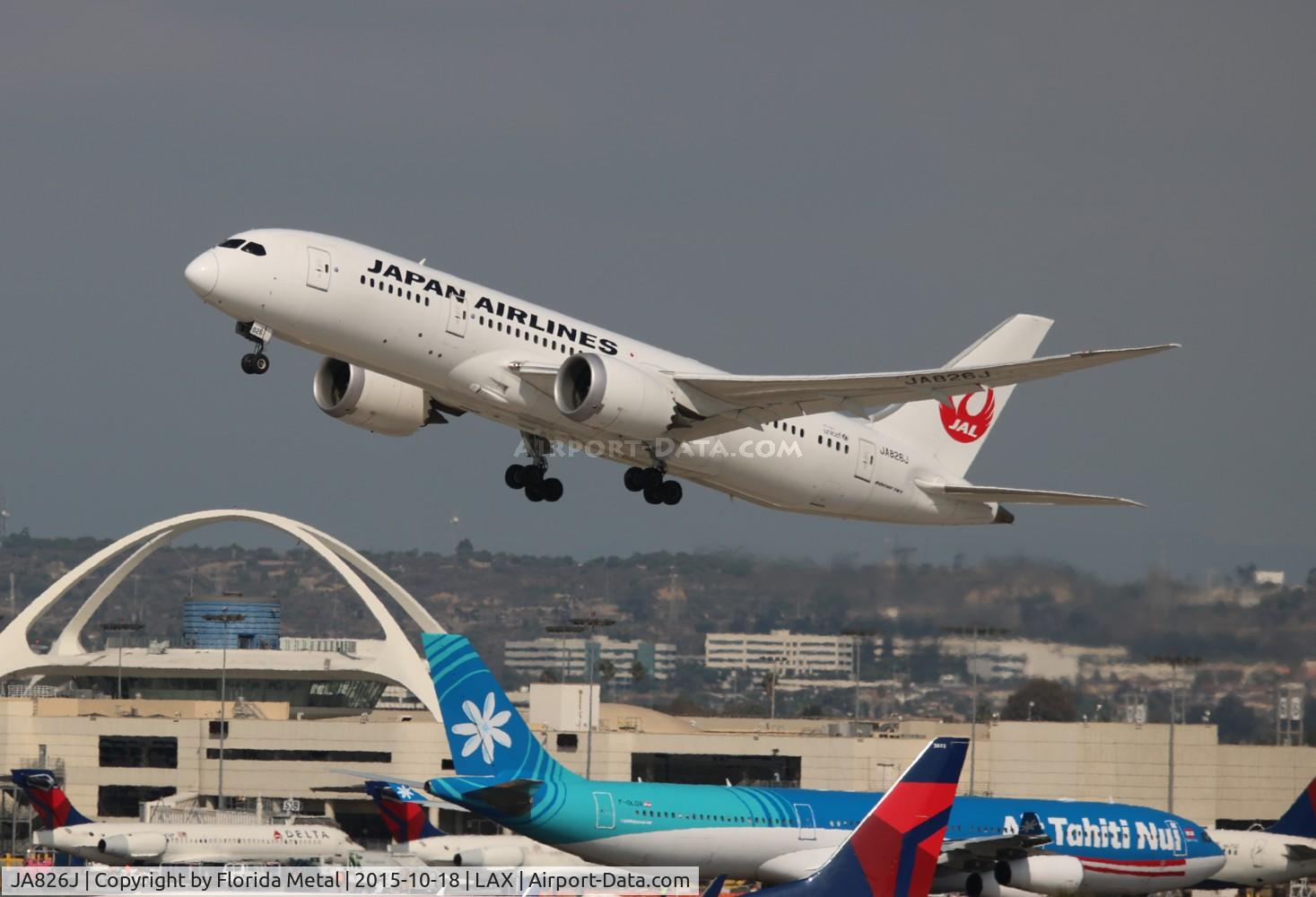 JA826J, 2012 Boeing 787-8 Dreamliner C/N 34836, Japan Airlines