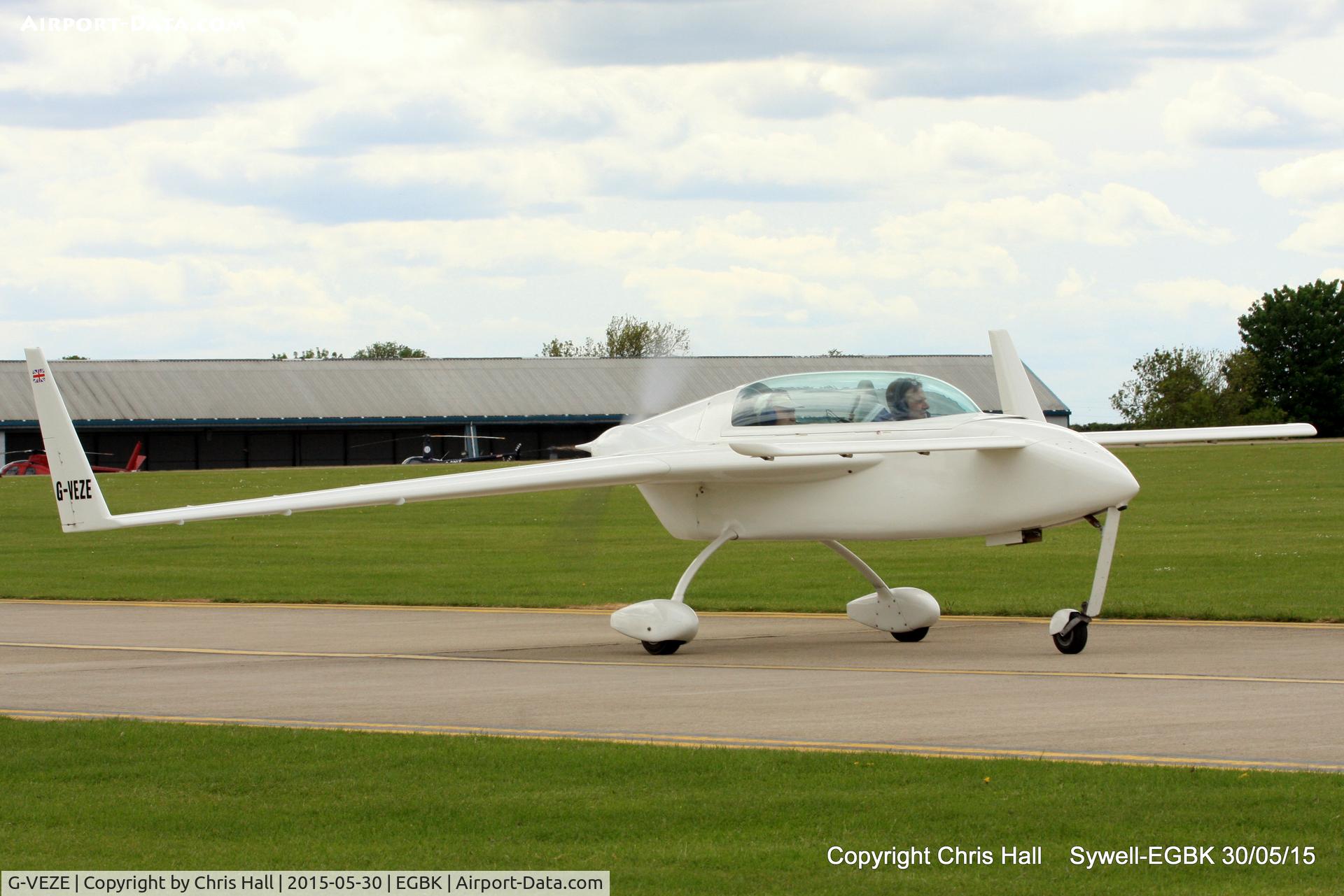 G-VEZE, 2003 Rutan VariEze C/N PFA 074-10285, at Aeroexpo 2015