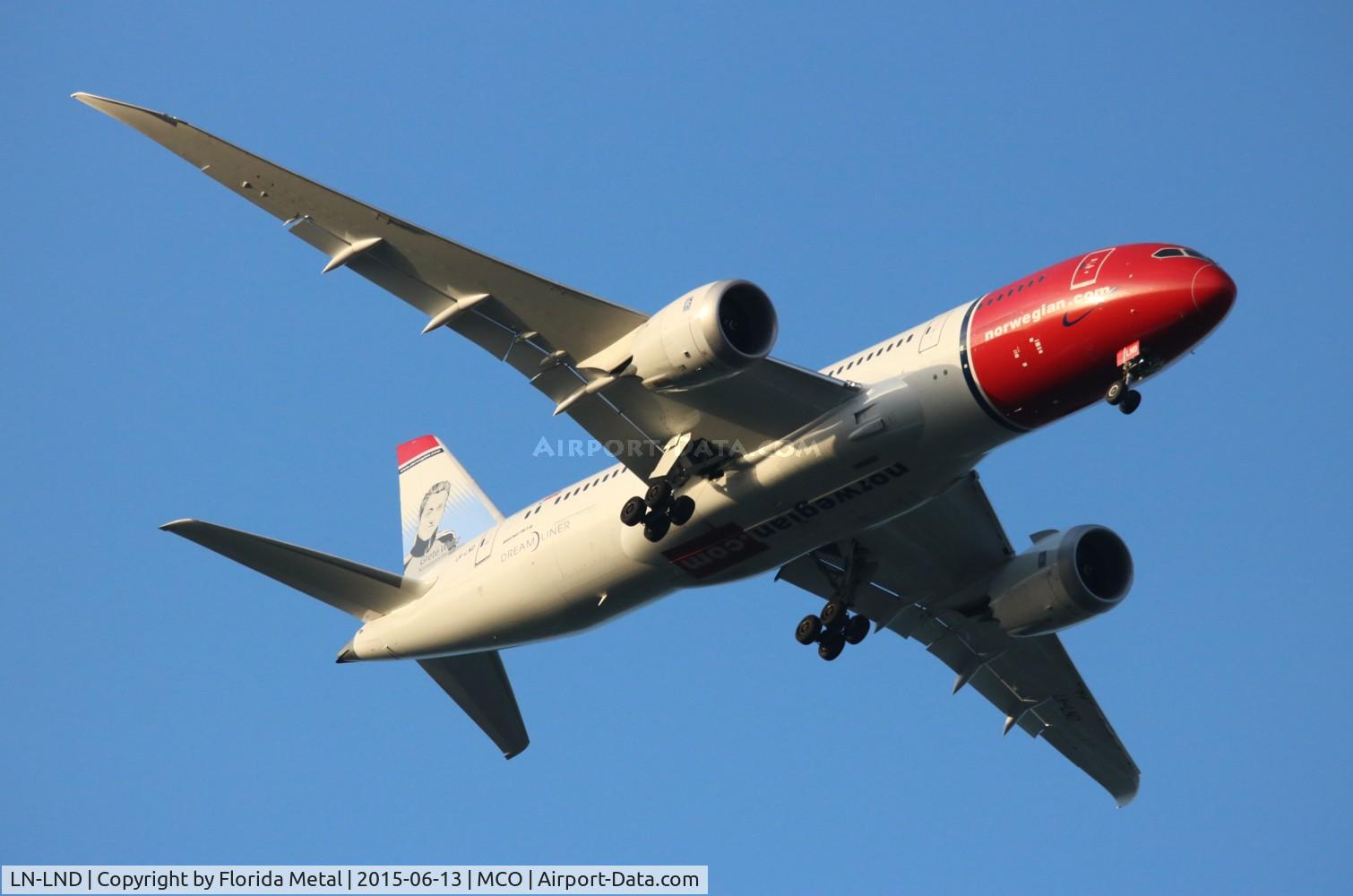 LN-LND, 2014 Boeing 787-8 Dreamliner Dreamliner C/N 35310, Norwegian