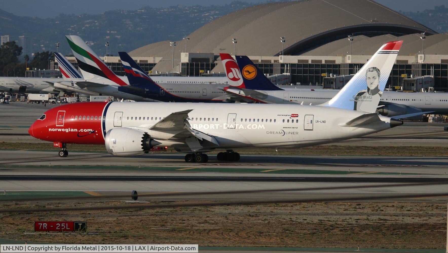 LN-LND, 2014 Boeing 787-8 Dreamliner Dreamliner C/N 35310, Norwegian