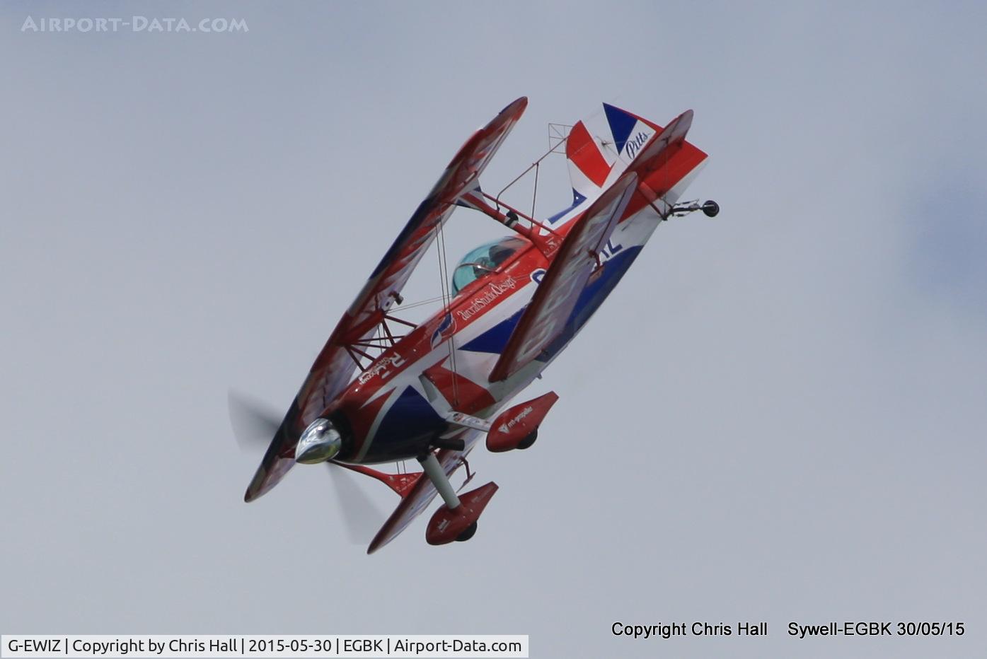 G-EWIZ, 1981 Pitts S-2S Special C/N S18, at Aeroexpo 2015