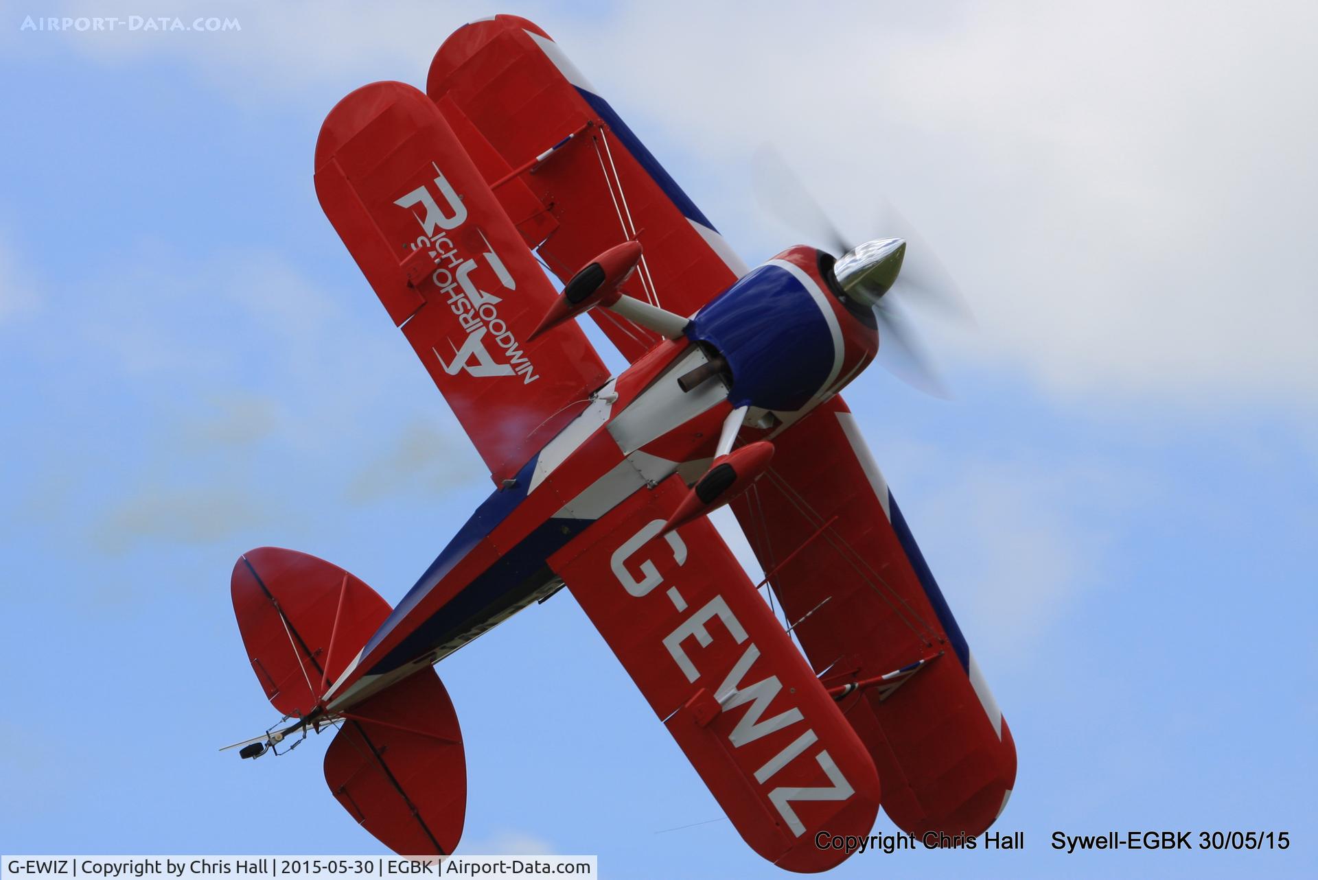 G-EWIZ, 1981 Pitts S-2S Special C/N S18, at Aeroexpo 2015