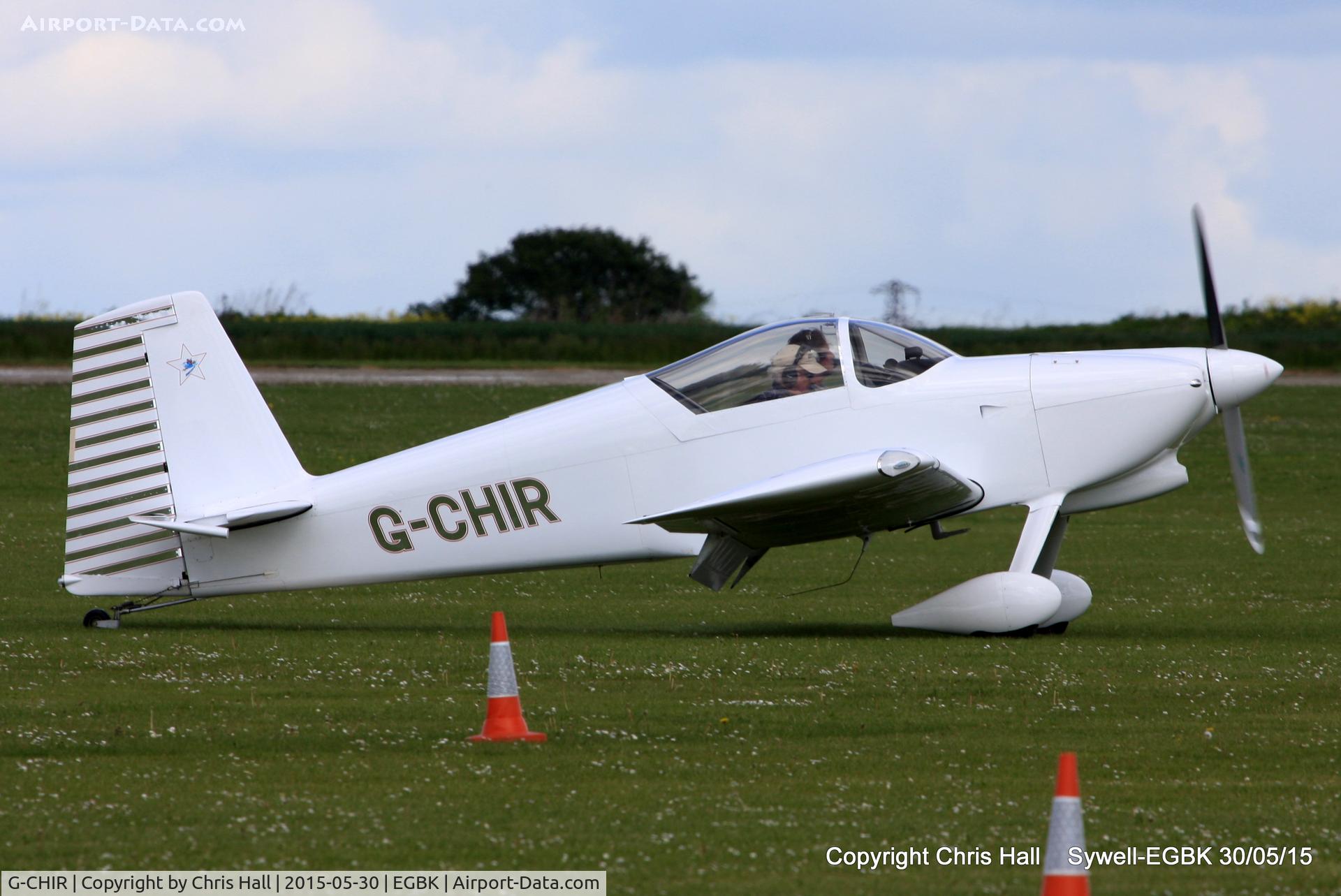 G-CHIR, 2013 Vans RV-7 C/N PFA 323-13981, at Aeroexpo 2015