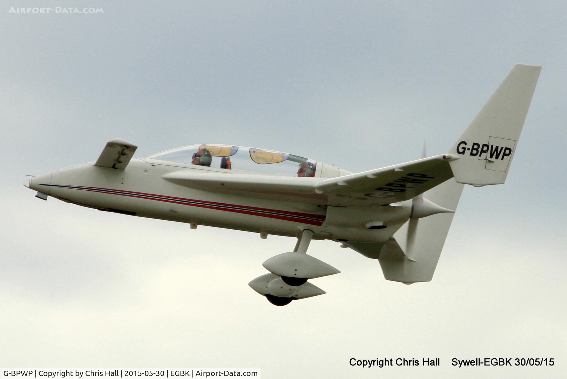 G-BPWP, 1989 Rutan Long-EZ C/N PFA 074A-11132, at Aeroexpo 2015