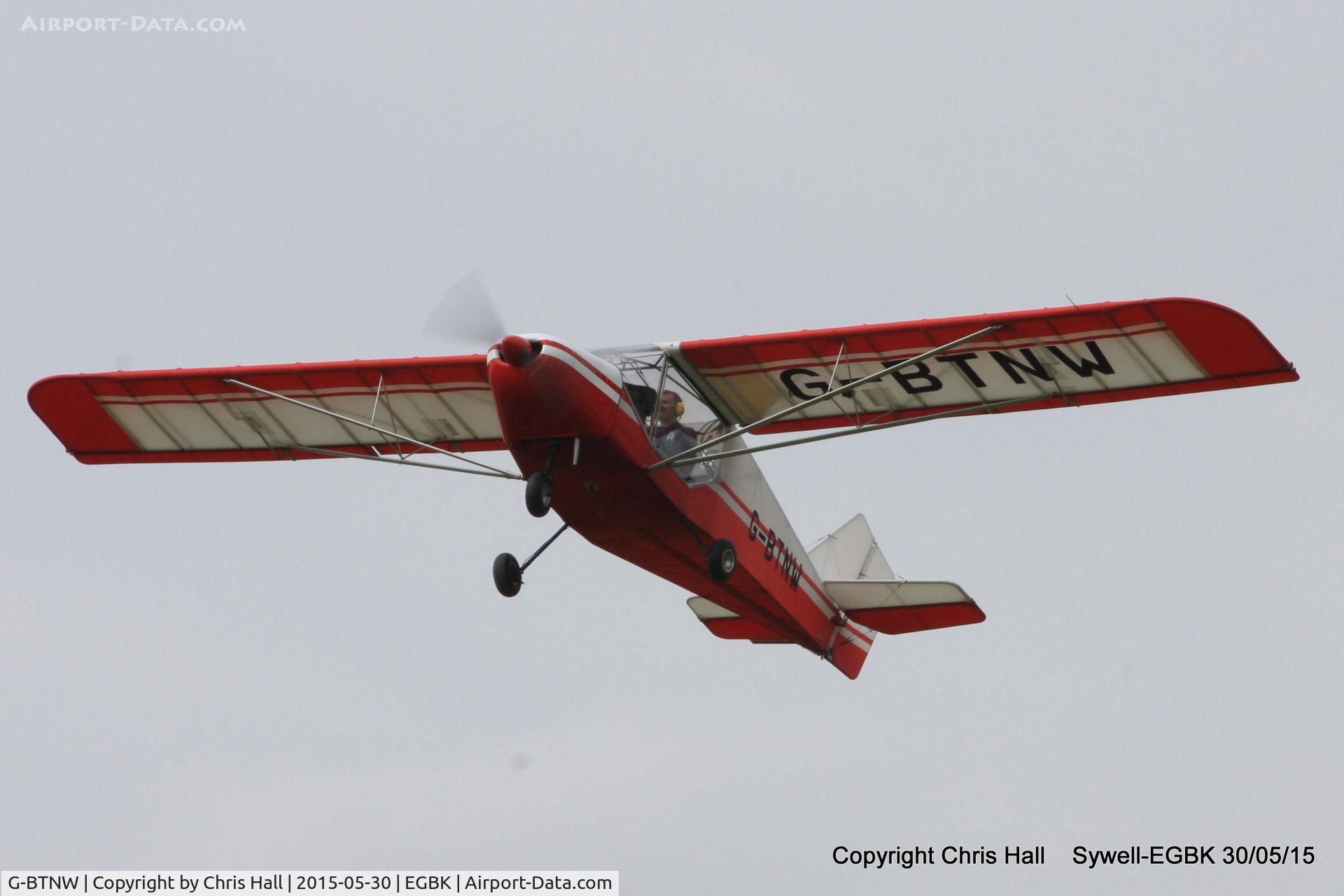 G-BTNW, 1991 Rans S-6ESA/TR Coyote II C/N PFA 204-12077, at Aeroexpo 2015