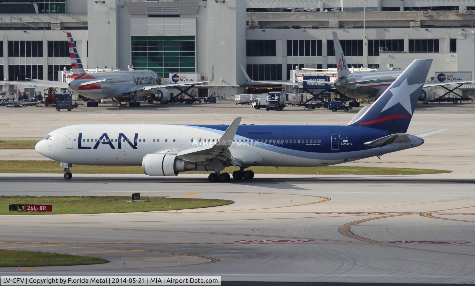 LV-CFV, 2006 Boeing 767-316/ER C/N 34629, LAN Argentina