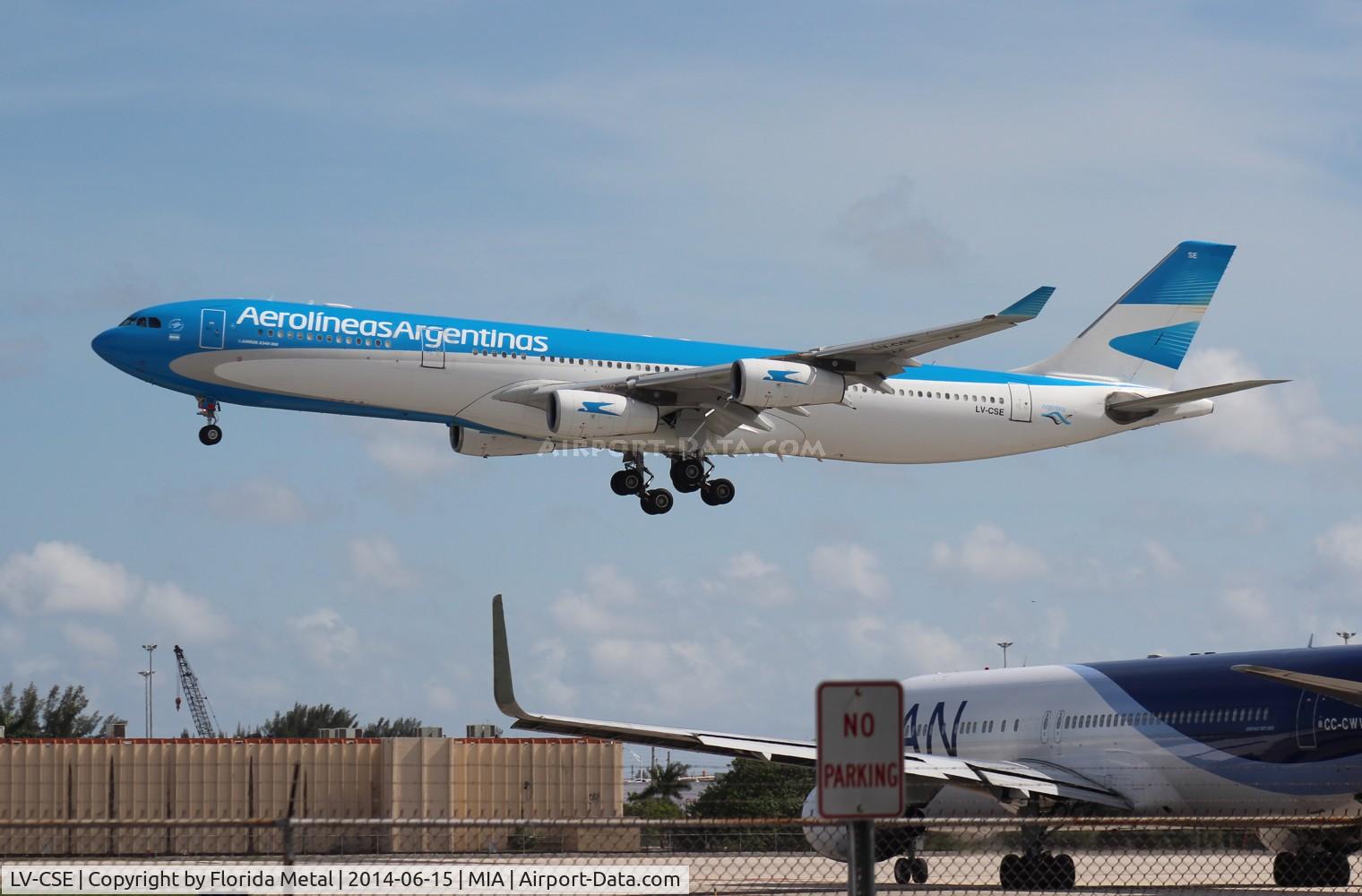 LV-CSE, 1996 Airbus A340-313 C/N 126, Aerolineas Argentinas