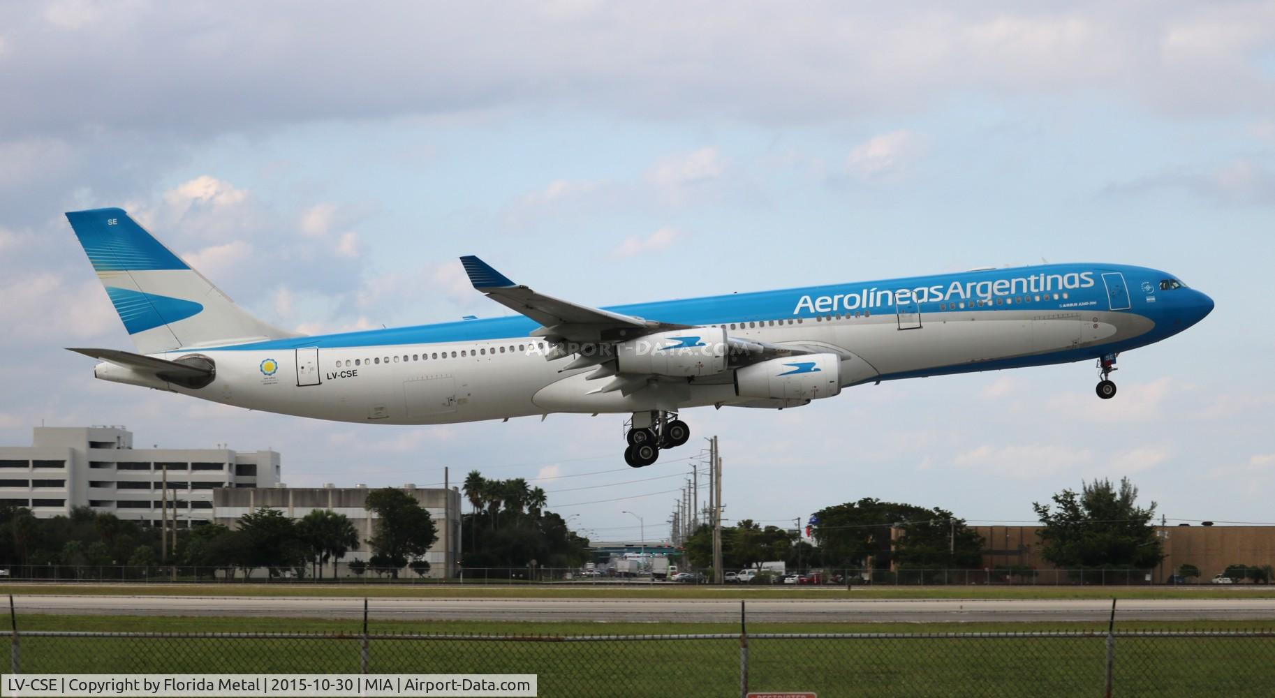 LV-CSE, 1996 Airbus A340-313 C/N 126, Aerolineas Argentinas