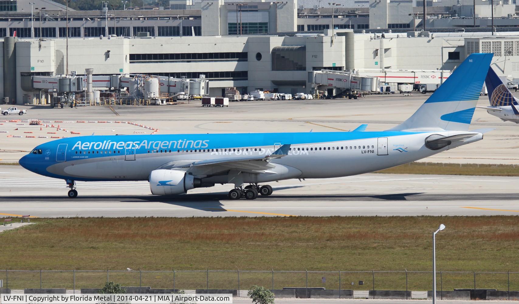 LV-FNI, 1999 Airbus A330-223 C/N 290, Aerolineas Argentinas