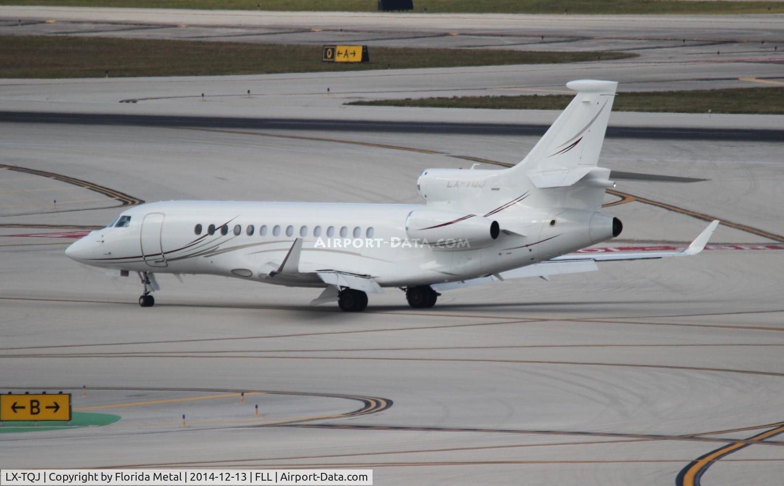 LX-TQJ, 2009 Dassault Falcon 7X C/N 88, Falcon 7X