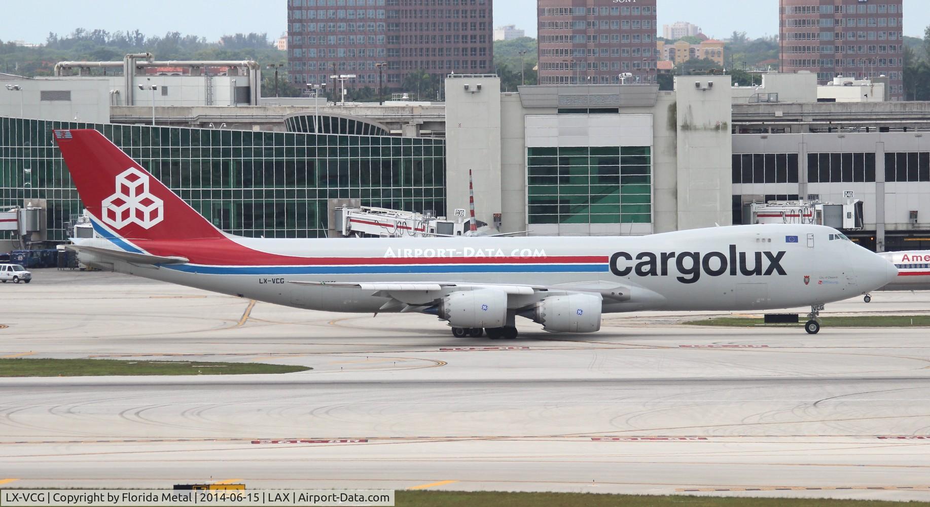 LX-VCG, 2012 Boeing 747-8R7F C/N 35812, Cargolux