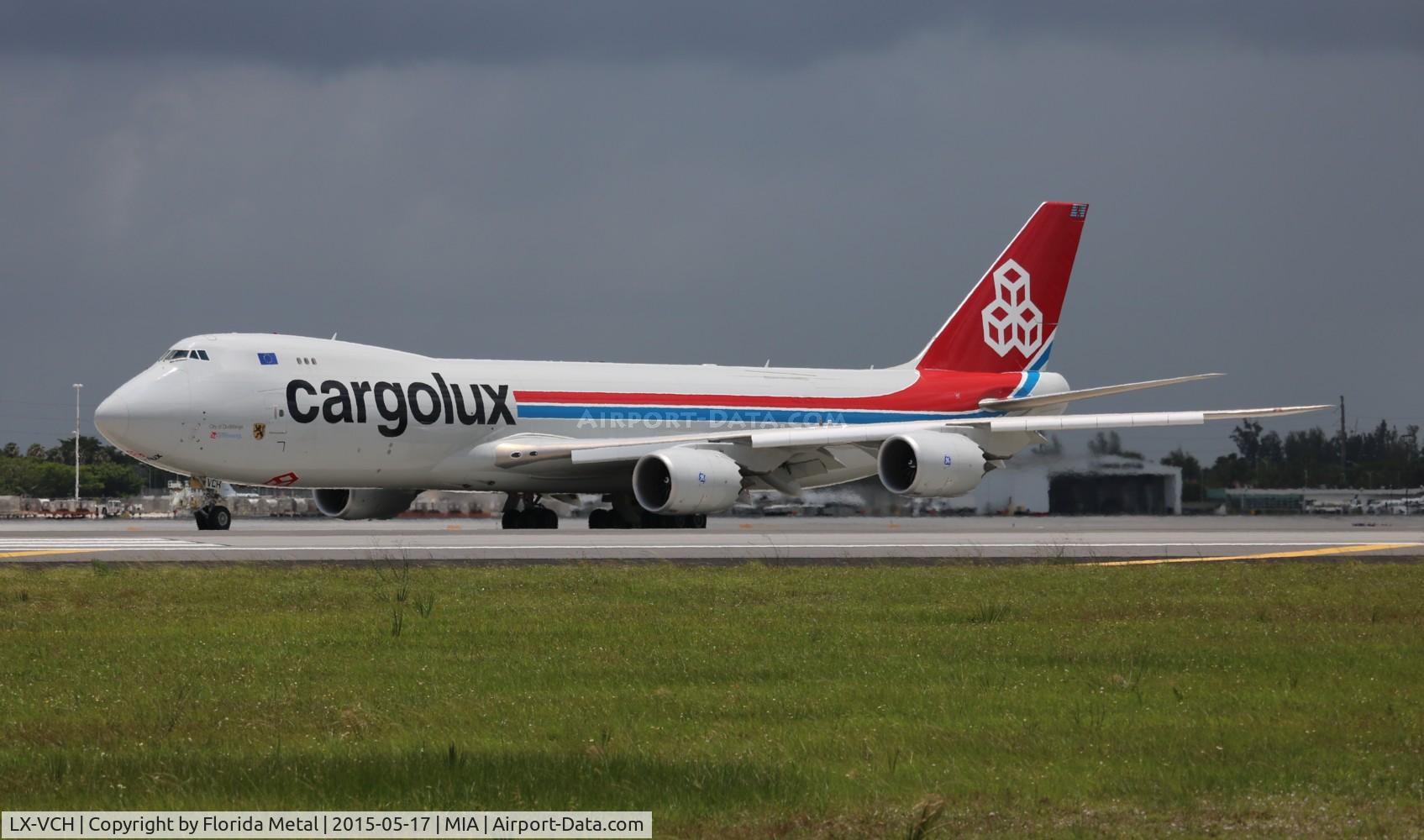 LX-VCH, 2013 Boeing 747-8R7F C/N 35821, Cargolux