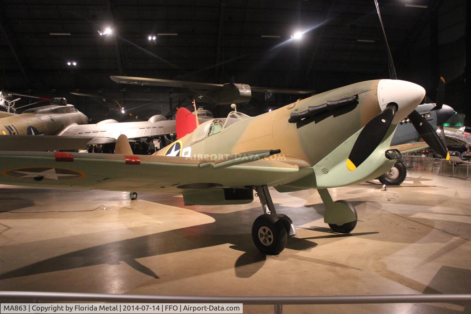 MA863, 1943 Supermarine 349 Spitfire F.Vc C/N Not found MA863, Spitfire