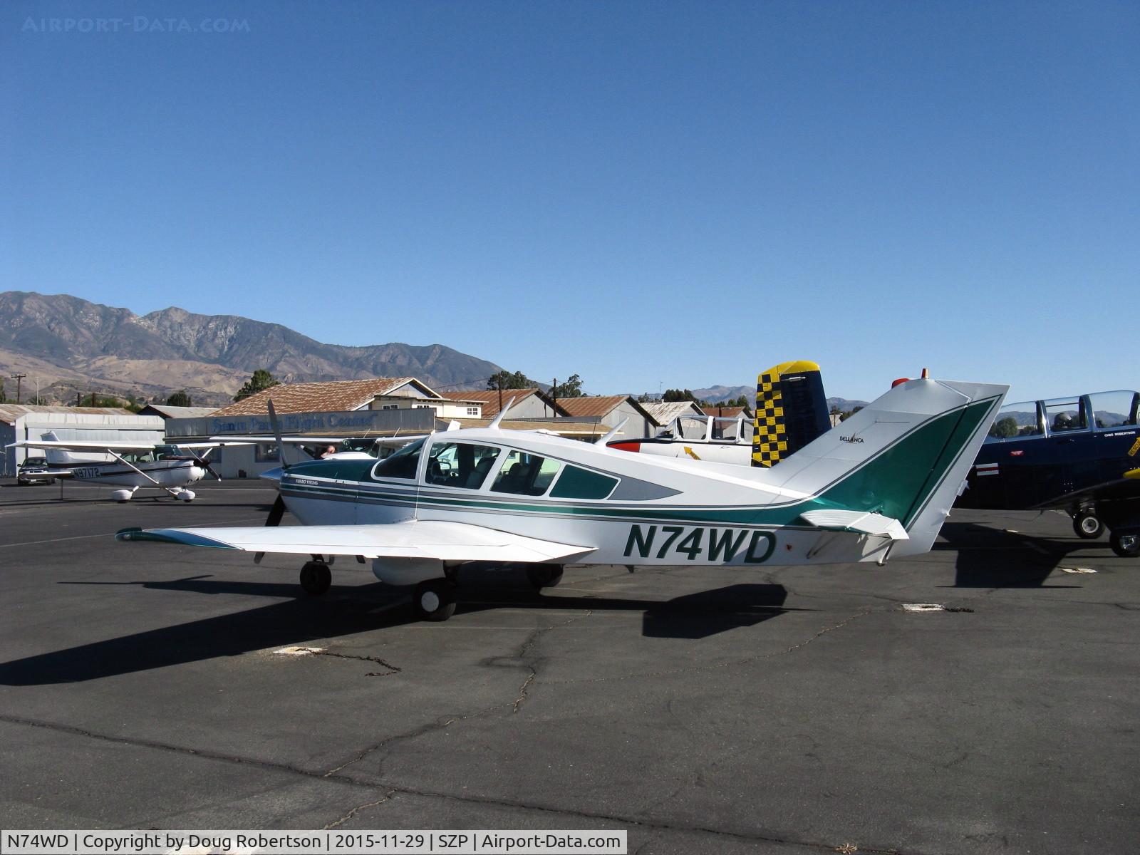 N74WD, 1973 Bellanca 17-31ATC Super Viking C/N 73-31065, 1973 Bellanca 17-31ATC TURBO VIKING, Lycoming TIO-540-K1E5 285/300 Hp, Rajay turbocharger