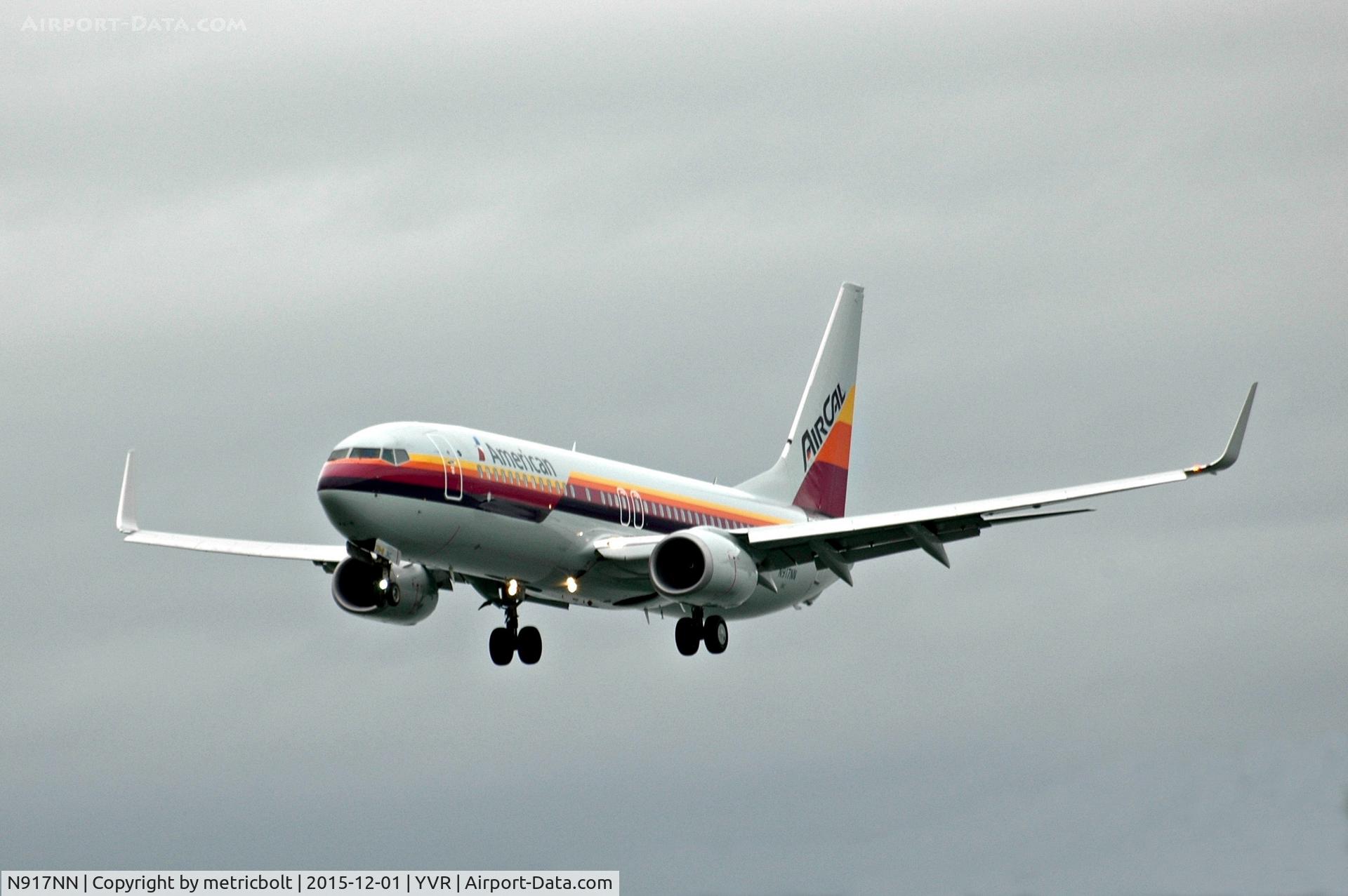 N917NN, 2013 Boeing 737-823 C/N 29572, AirCal retrojet arrival from DFW