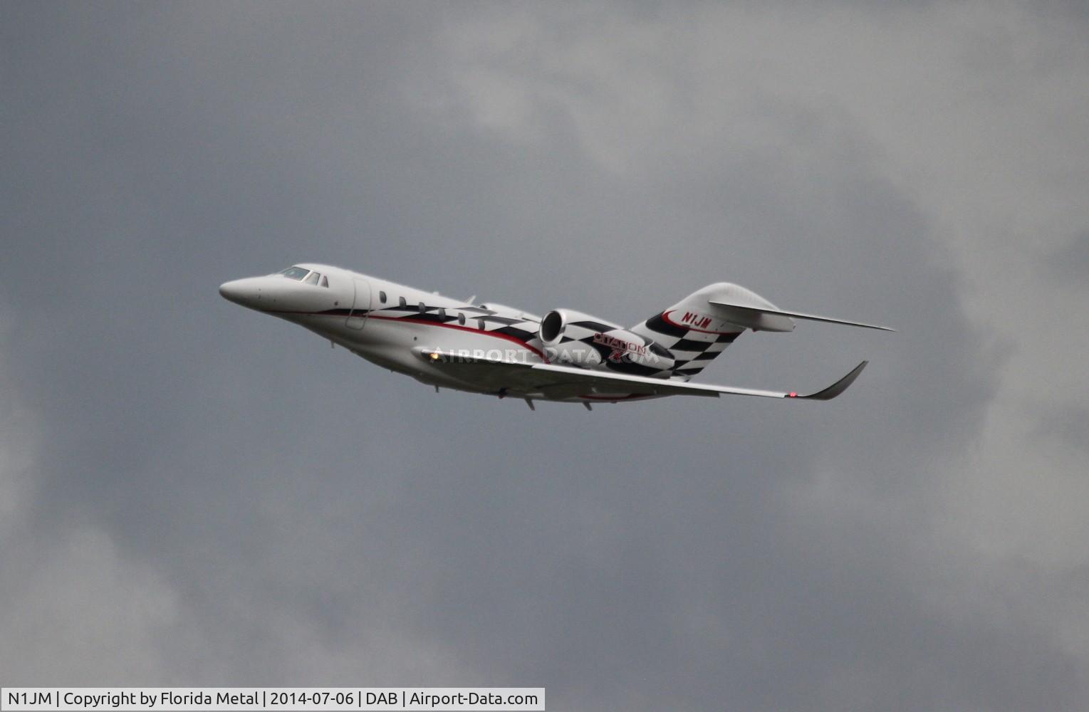 N1JM, 1996 Cessna 750 Citation X Citation X C/N 750-0005, Jamie McMurray NASCAR Driver