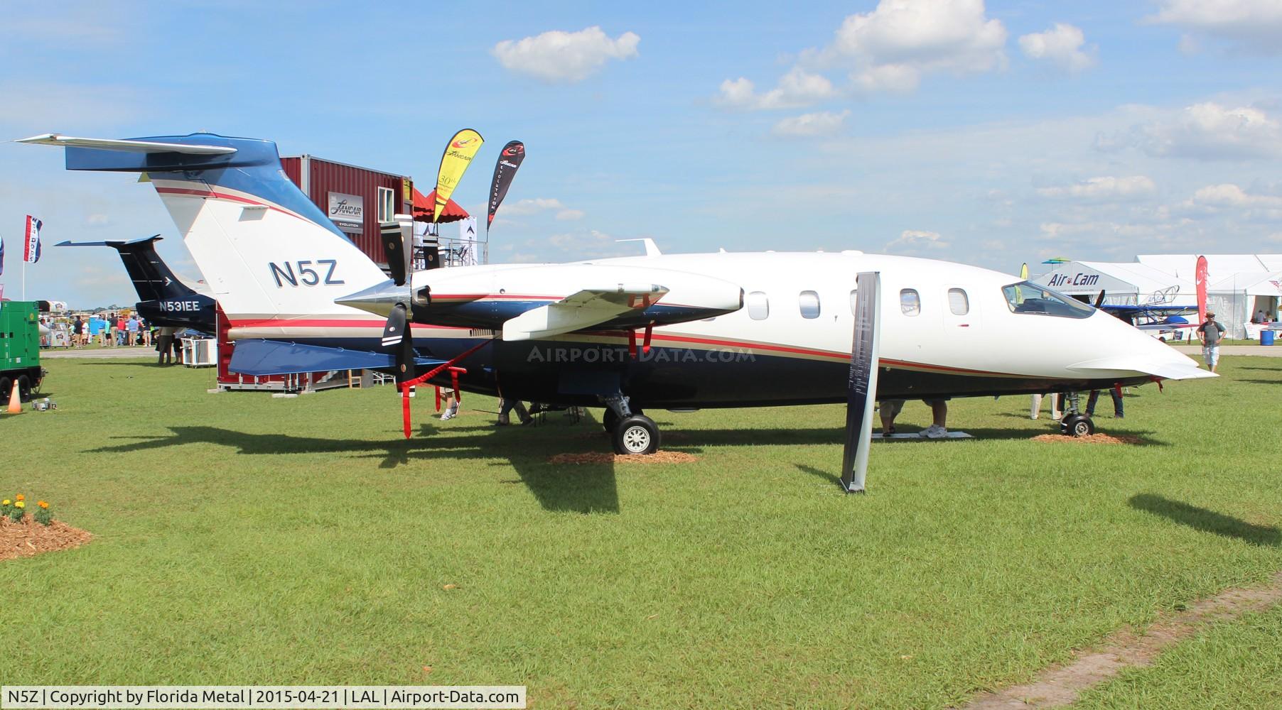 N5Z, 2008 Piaggio P-180 Avanti II C/N 1169, P-180
