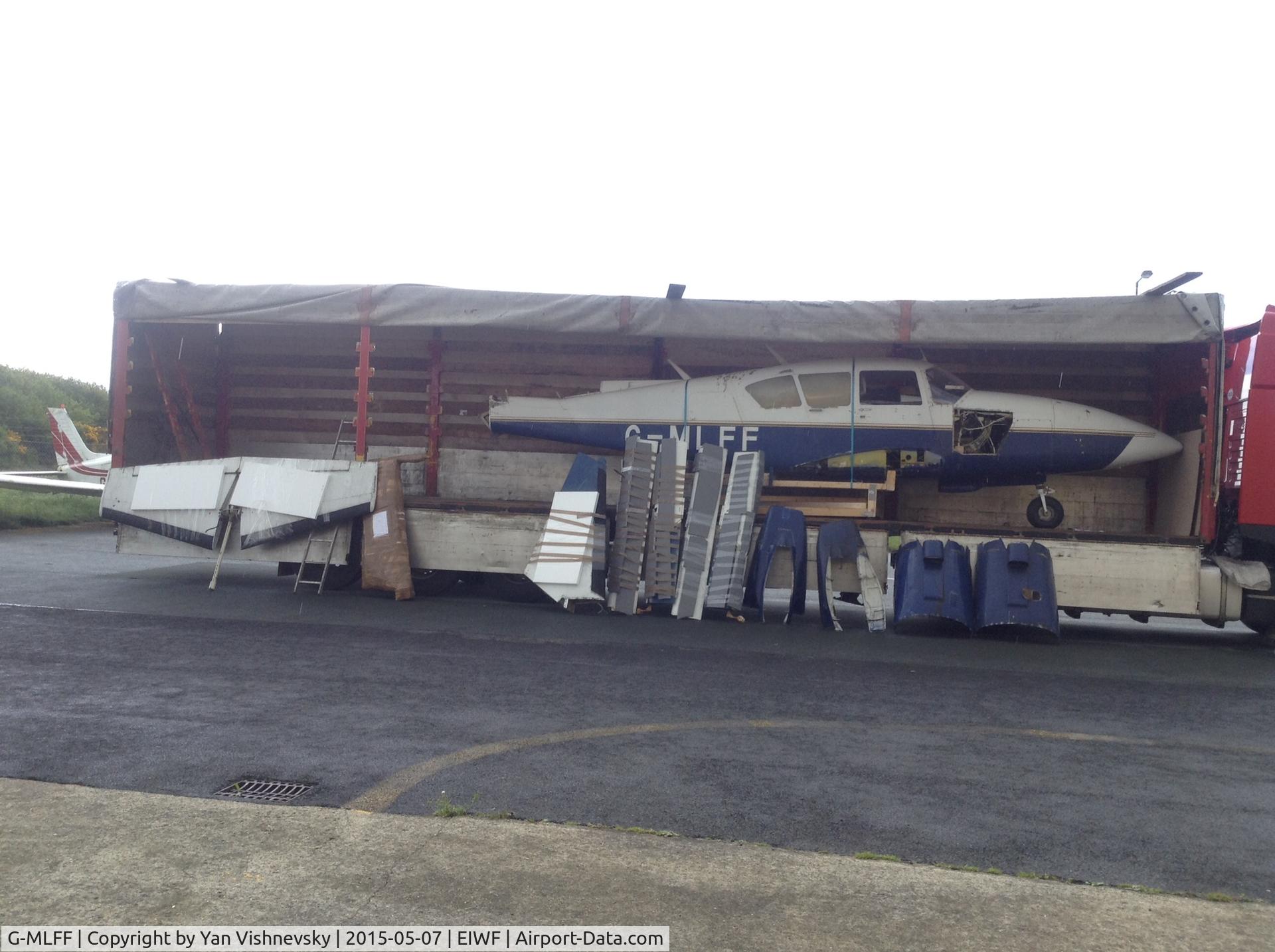 G-MLFF, 1973 Piper PA-23-250 Aztec E C/N 27-7305194, Transportation in Russia