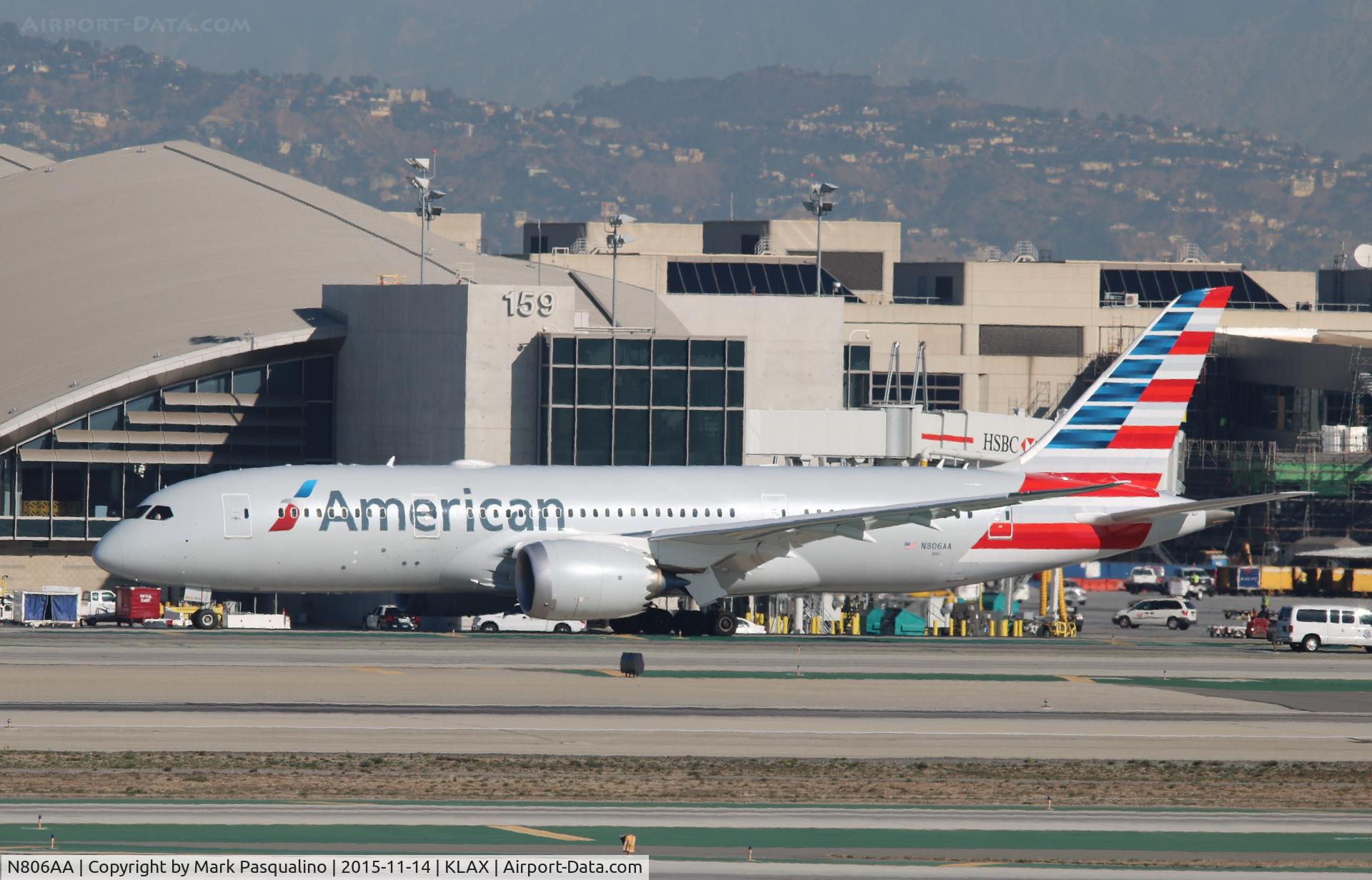 N806AA, 2015 Boeing 787-8 Dreamliner C/N 40624, Boeing 787-8