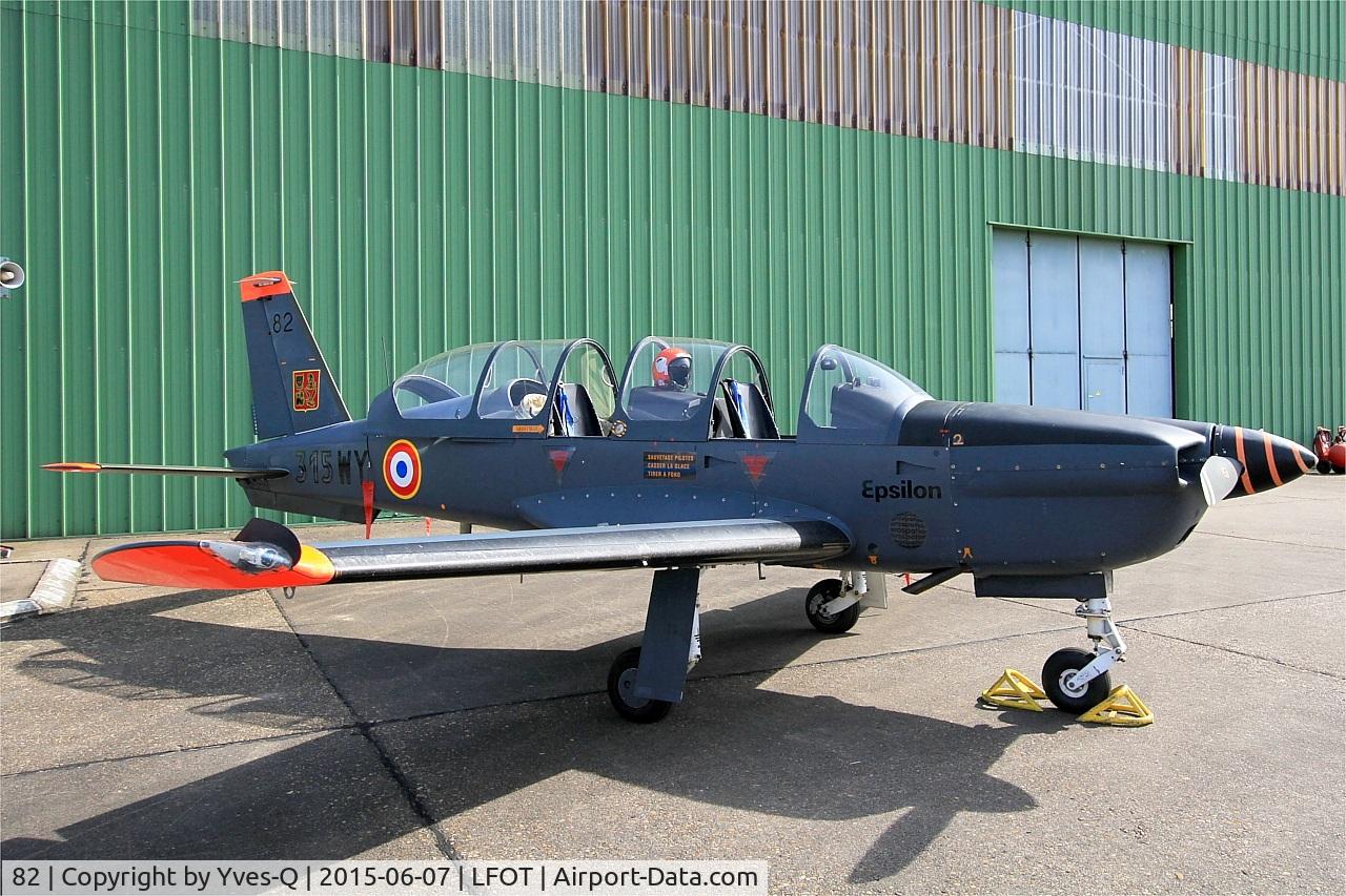 82, Socata TB-30 Epsilon C/N 82, Socata TB-30 Epsilon, Static display, Tours-St Symphorien Air Base 705 (LFOT-TUF) Open day 2015
