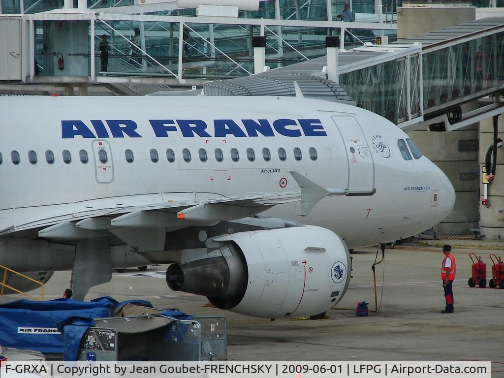 F-GRXA, 2001 Airbus A319-111 C/N 1640, Air France