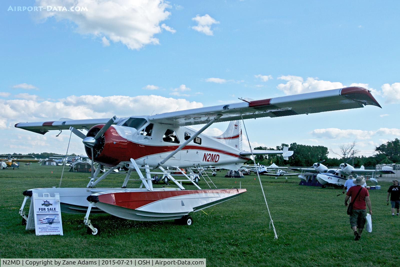 N2MD, 1953 De Havilland Canada U-6A Beaver C/N 772, 2015 EAA AirVenture - Oshkosh, Wisconsin