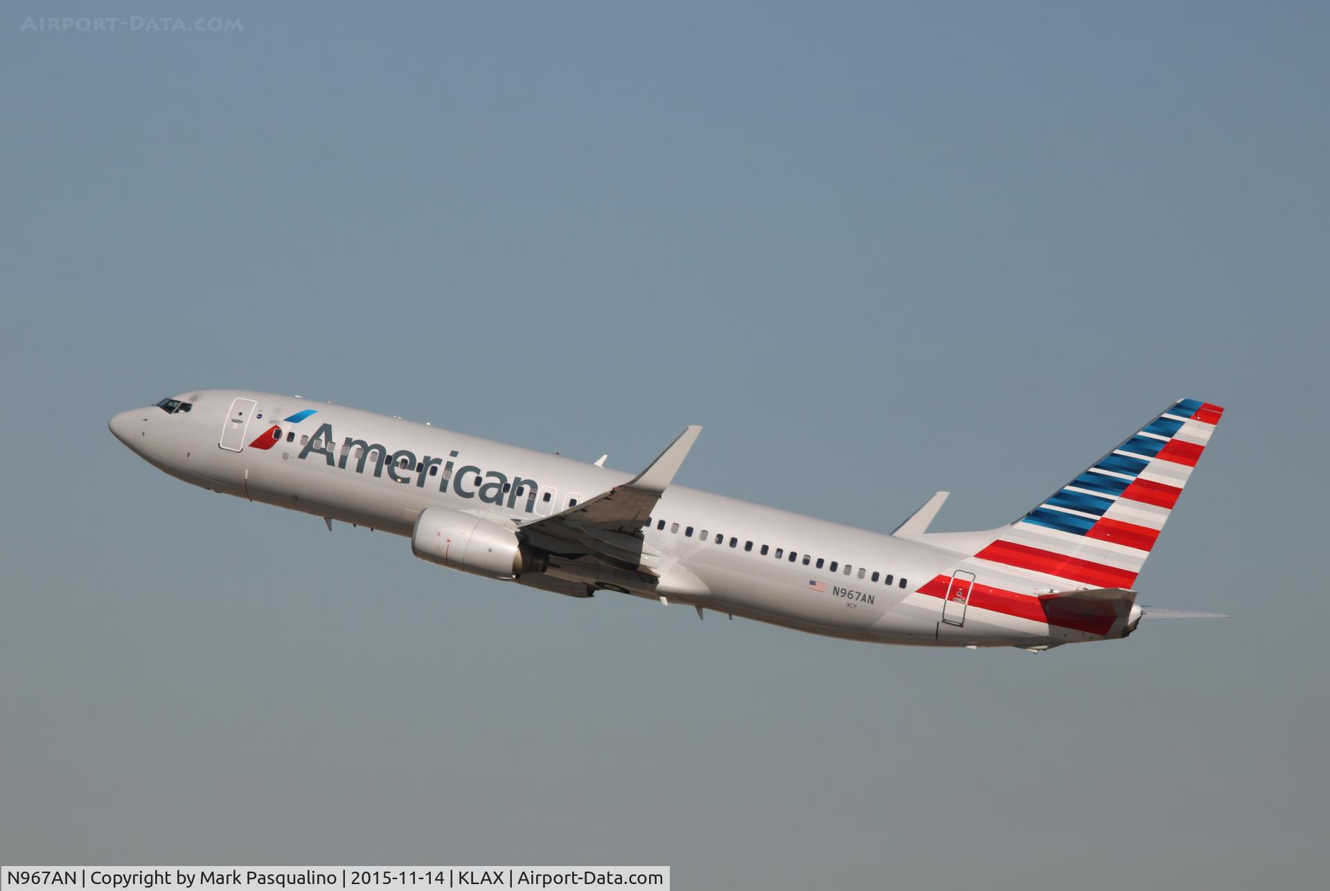 N967AN, 2001 Boeing 737-823 C/N 29545, Boeing 737-800