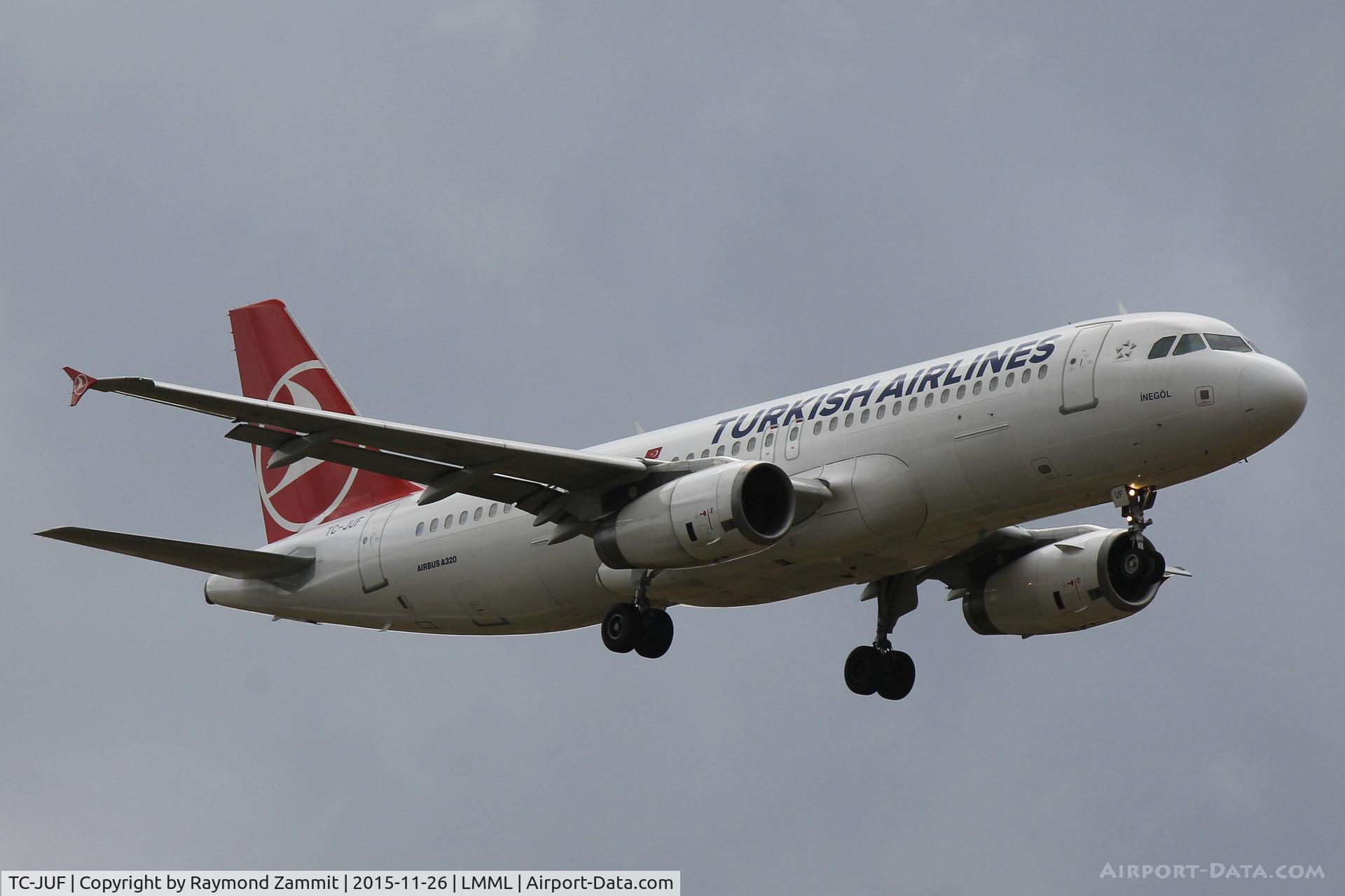 TC-JUF, 2004 Airbus A320-232 C/N 2164, A320 TC-JUF Turkish Airlines