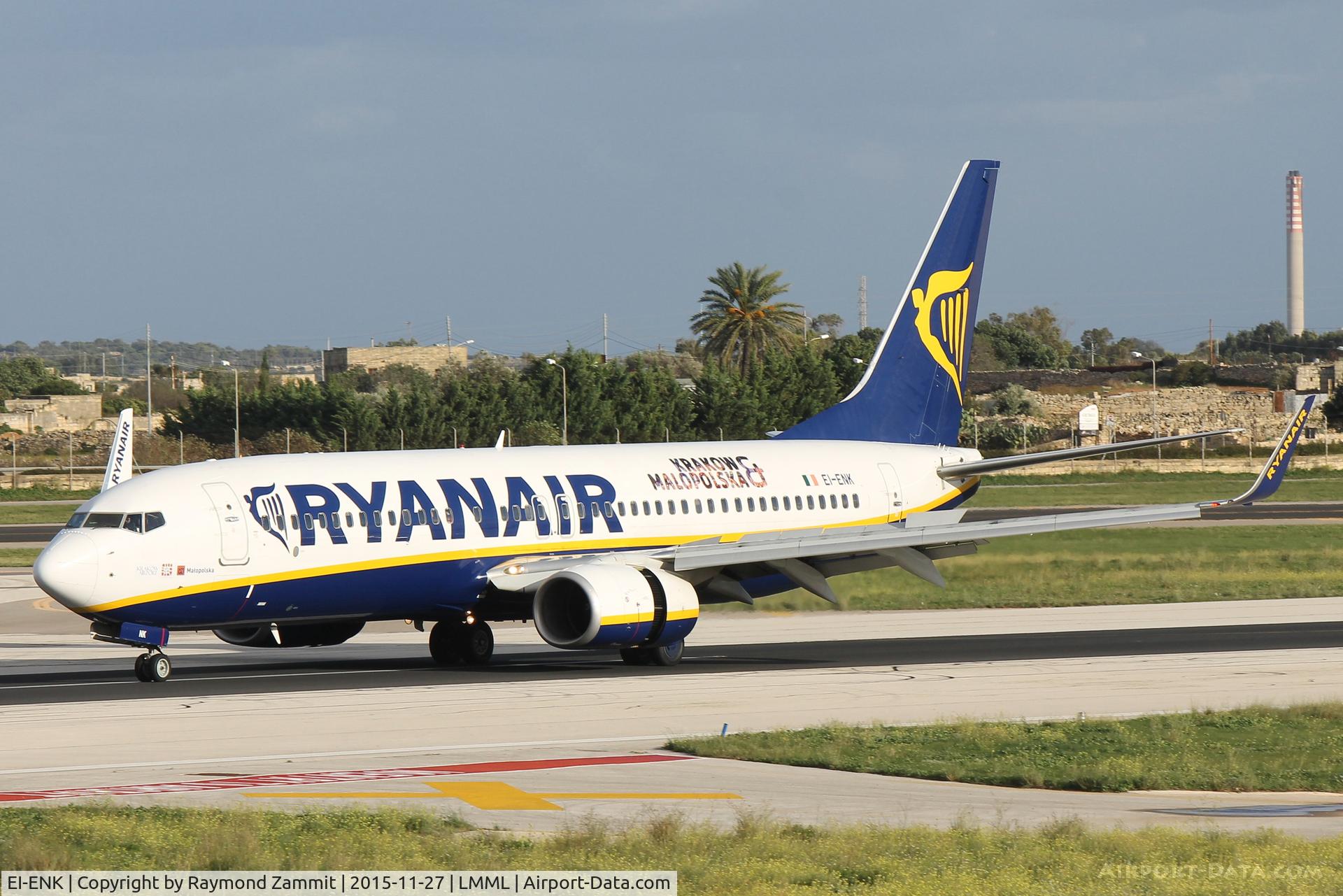 EI-ENK, 2010 Boeing 737-8AS C/N 40303, B737-800 EI-ENK Ryanair
