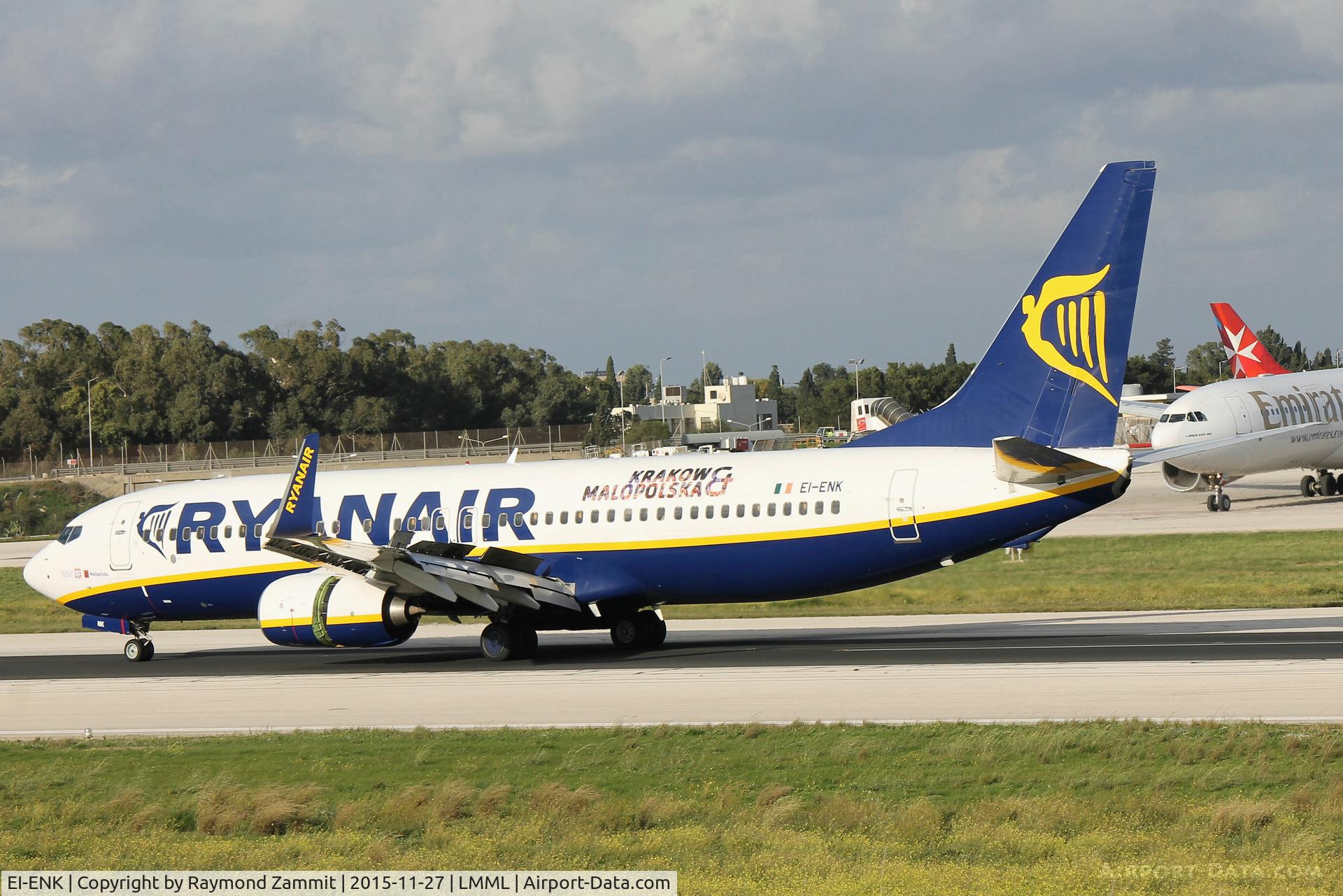 EI-ENK, 2010 Boeing 737-8AS C/N 40303, B737-800 EI-ENK Ryanair