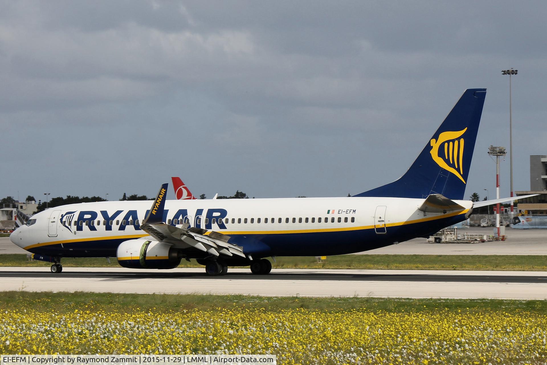 EI-EFM, 2009 Boeing 737-8AS C/N 37535, B737-800 EI-EFM Ryanair