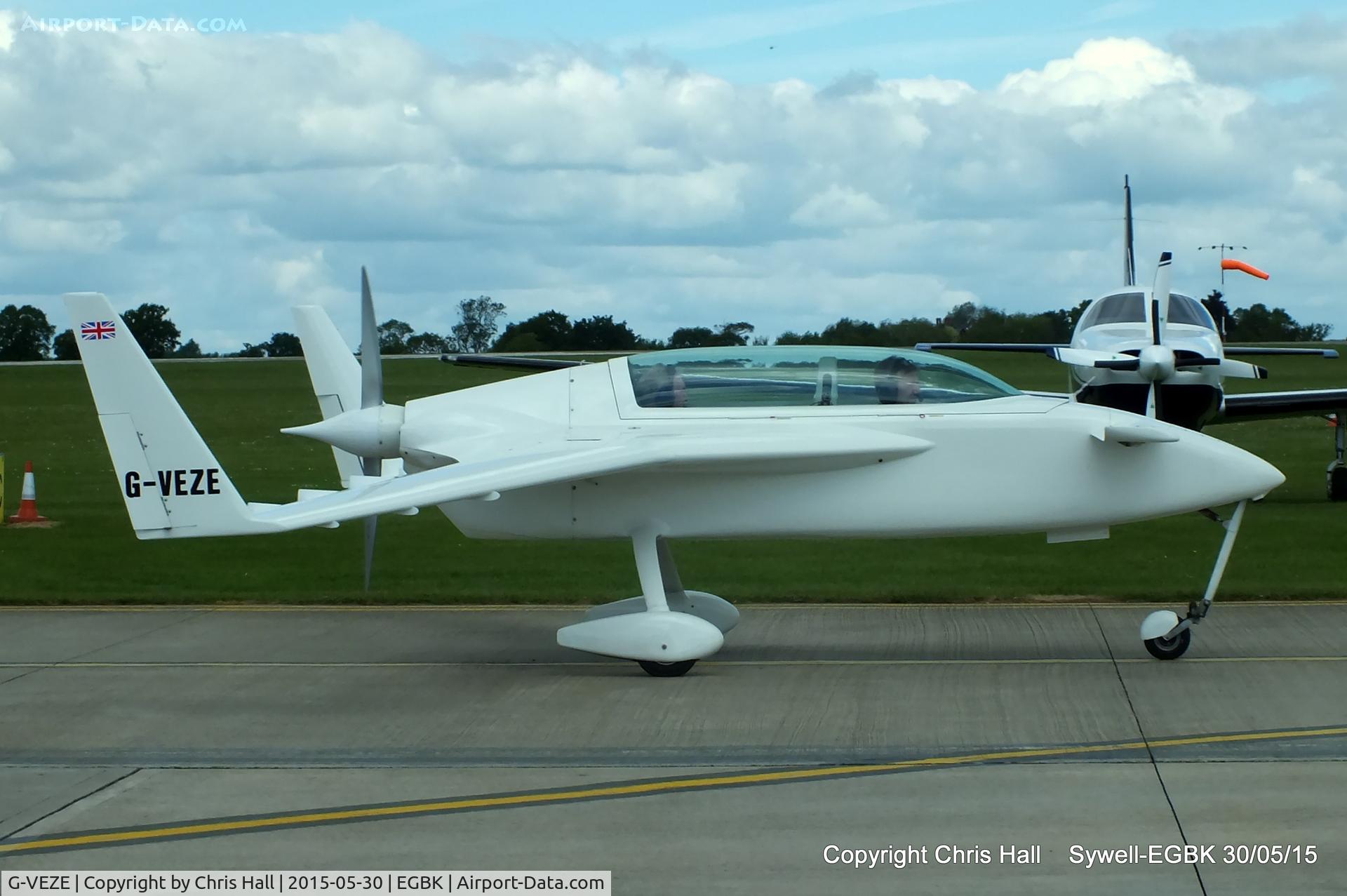 G-VEZE, 2003 Rutan VariEze C/N PFA 074-10285, at Aeroexpo 2015