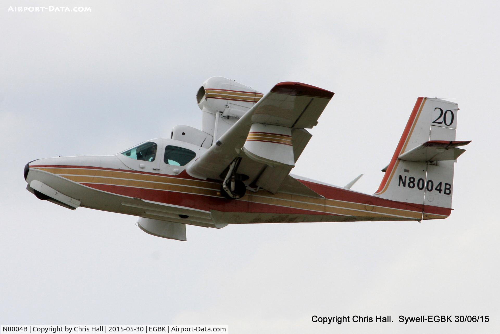 N8004B, 1980 Consolidated Aeronautics Inc. Lake LA-4-200 C/N 1022, at Aeroexpo 2015