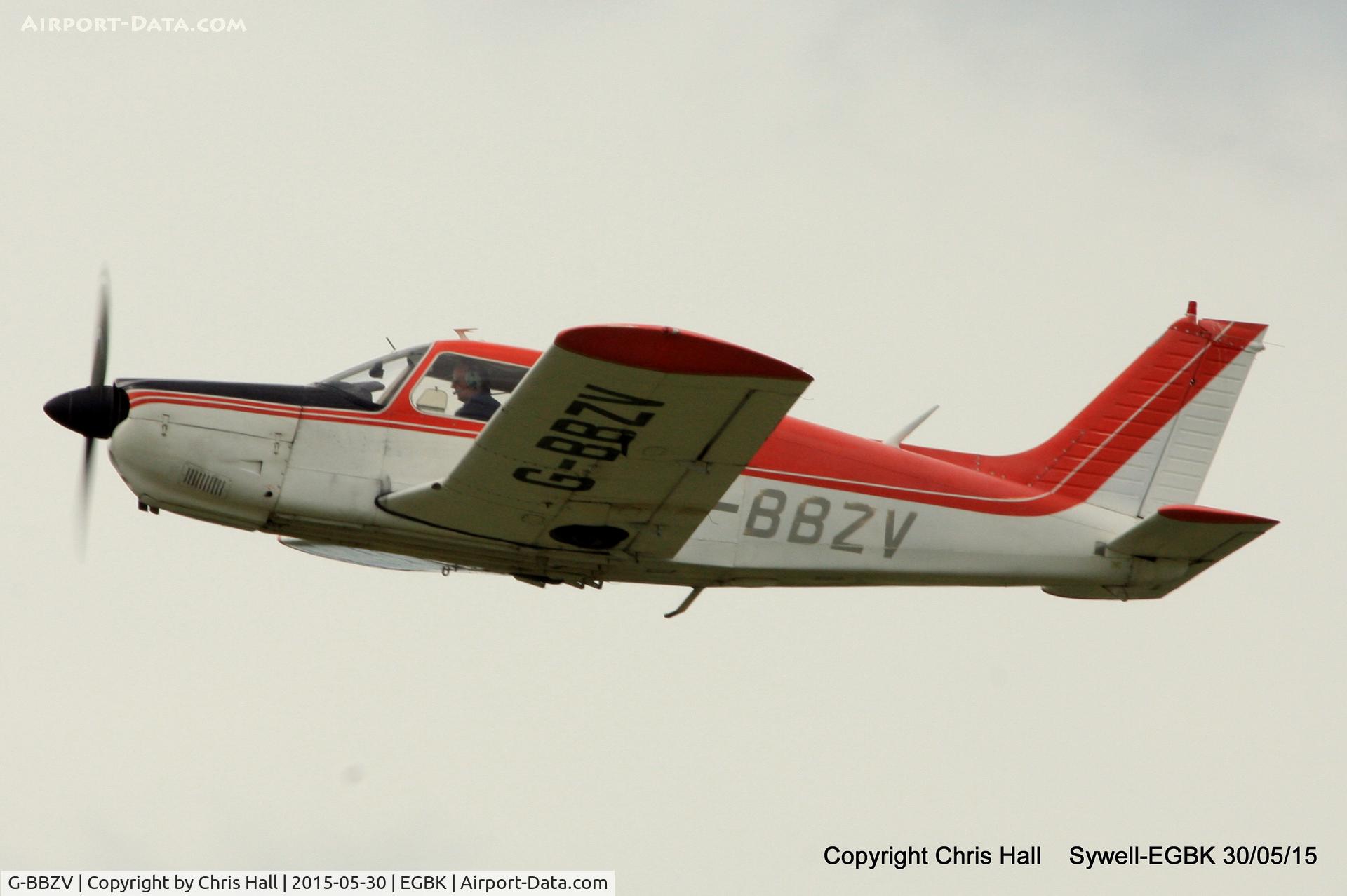 G-BBZV, 1973 Piper PA-28R-200-2 Cherokee Arrow II C/N 28R-7435105, at Aeroexpo 2015