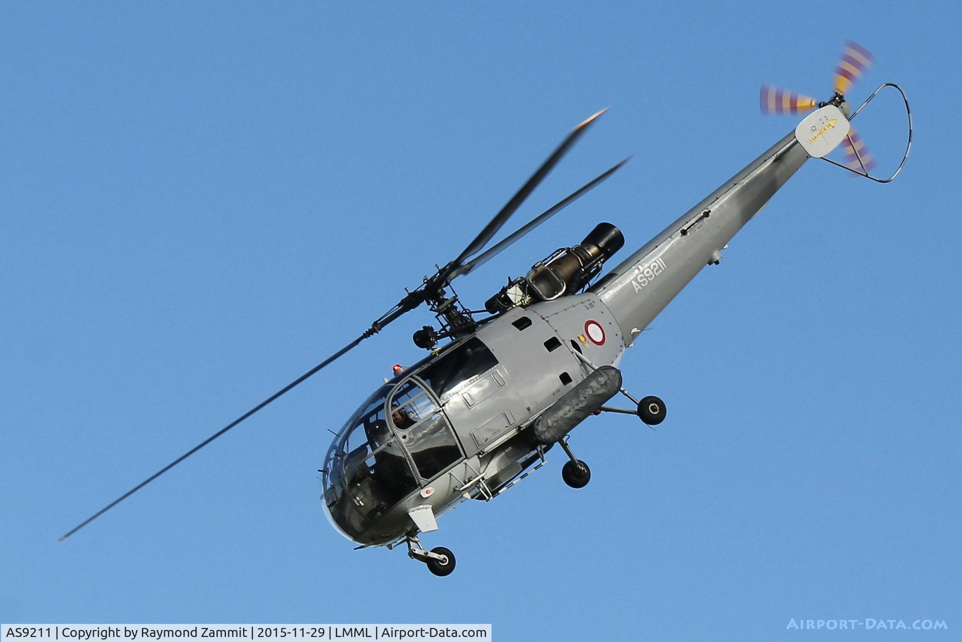 AS9211, Aerospatiale SA-316B Alouette III C/N 2295, Aerospatiale SA316B AlouetteIII AS9211 Armed Forces of Malta.