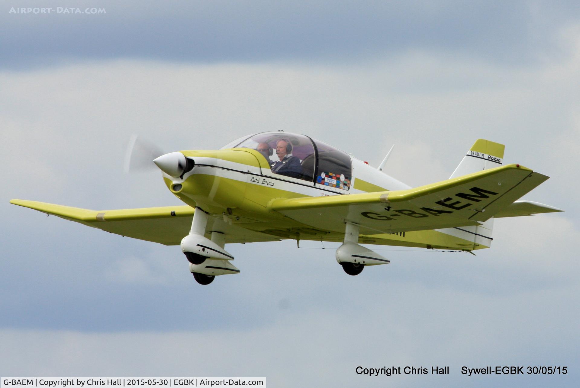 G-BAEM, 1972 Robin DR-400-120 Petit Prince C/N 728, at Aeroexpo 2015