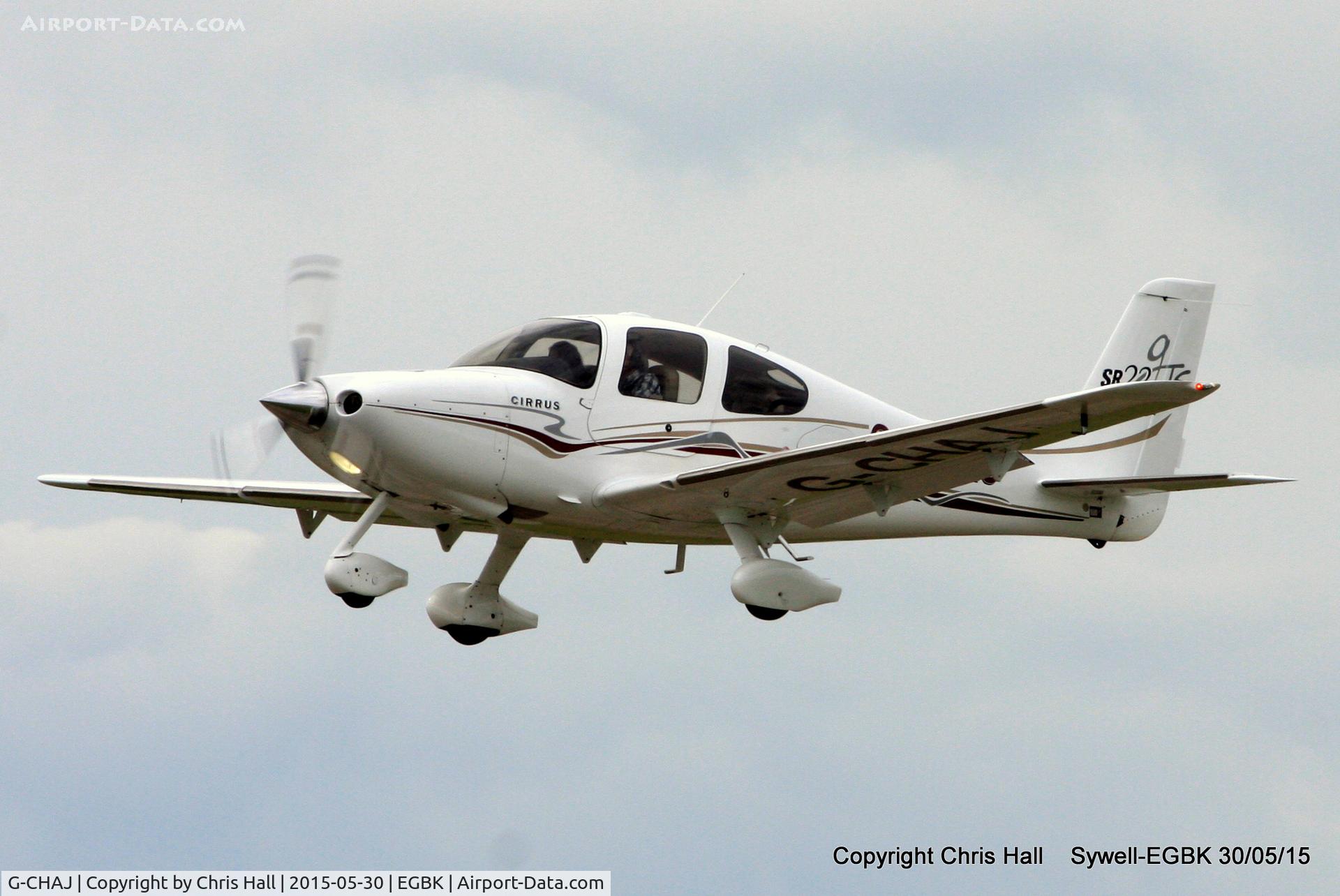 G-CHAJ, 2004 Cirrus SR22 GTS C/N 1057, at Aeroexpo 2015