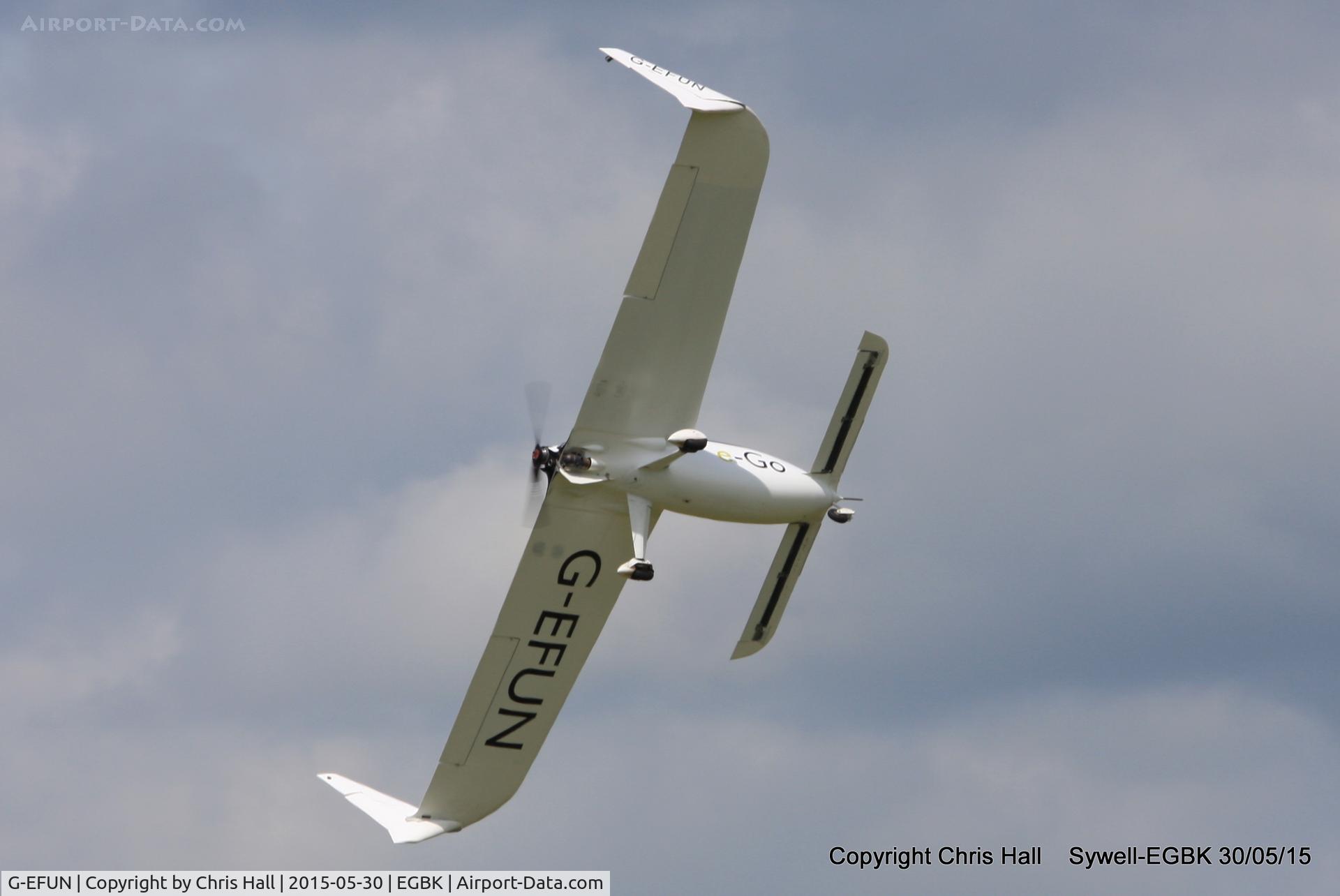 G-EFUN, 2008 e-GO Aeroplanes e-GO C/N SS001, at Aeroexpo 2015